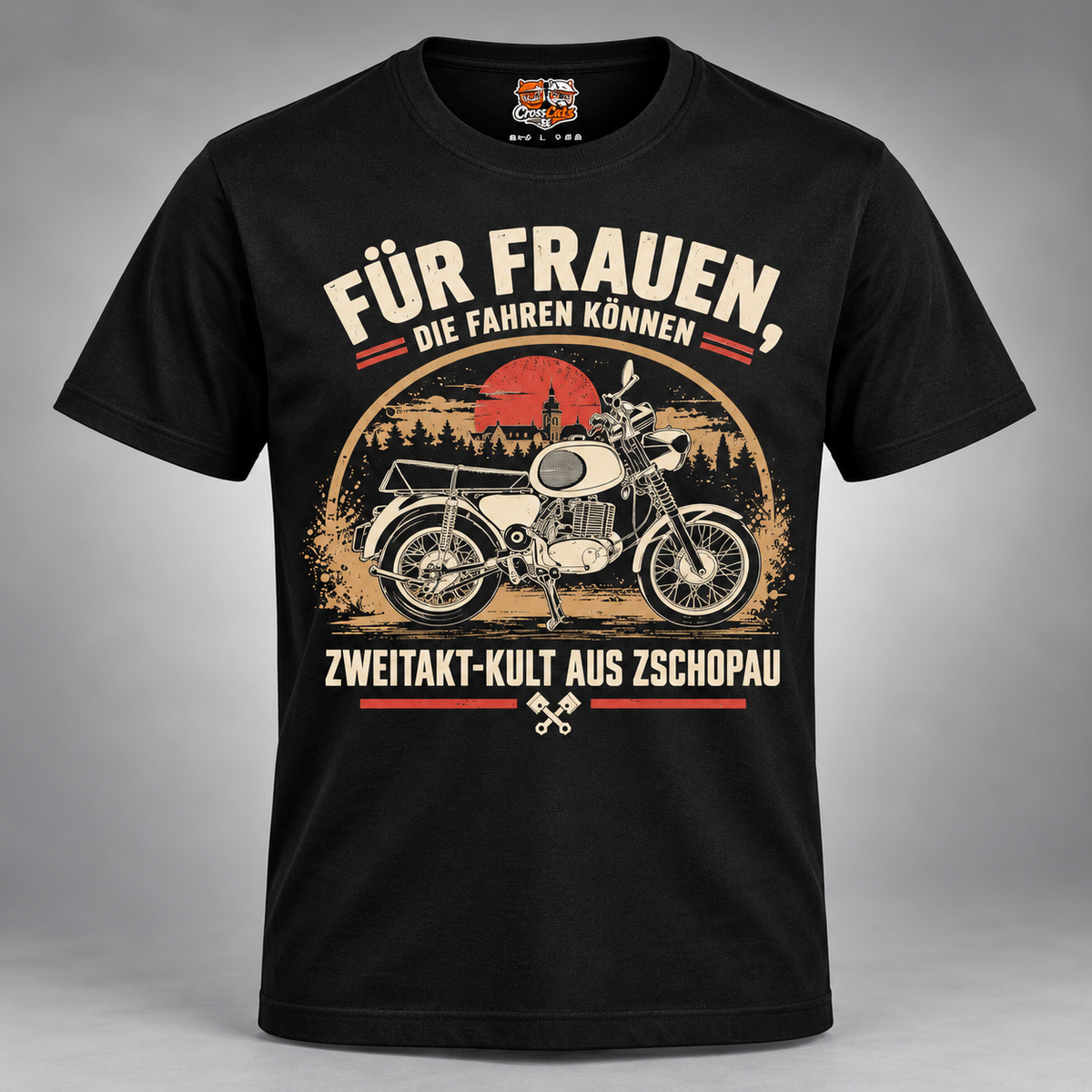 Für Frauen die fahren können | Zweitakt-Kult aus Zschopau