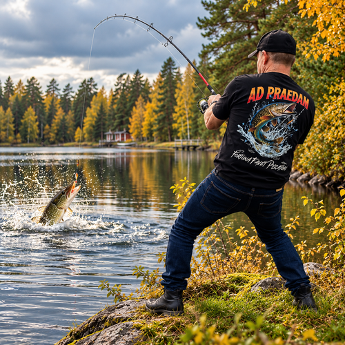 AD PRAEDAM | T-shirt för fiskare