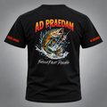 AD PRAEDAM – T-Shirt für Angler