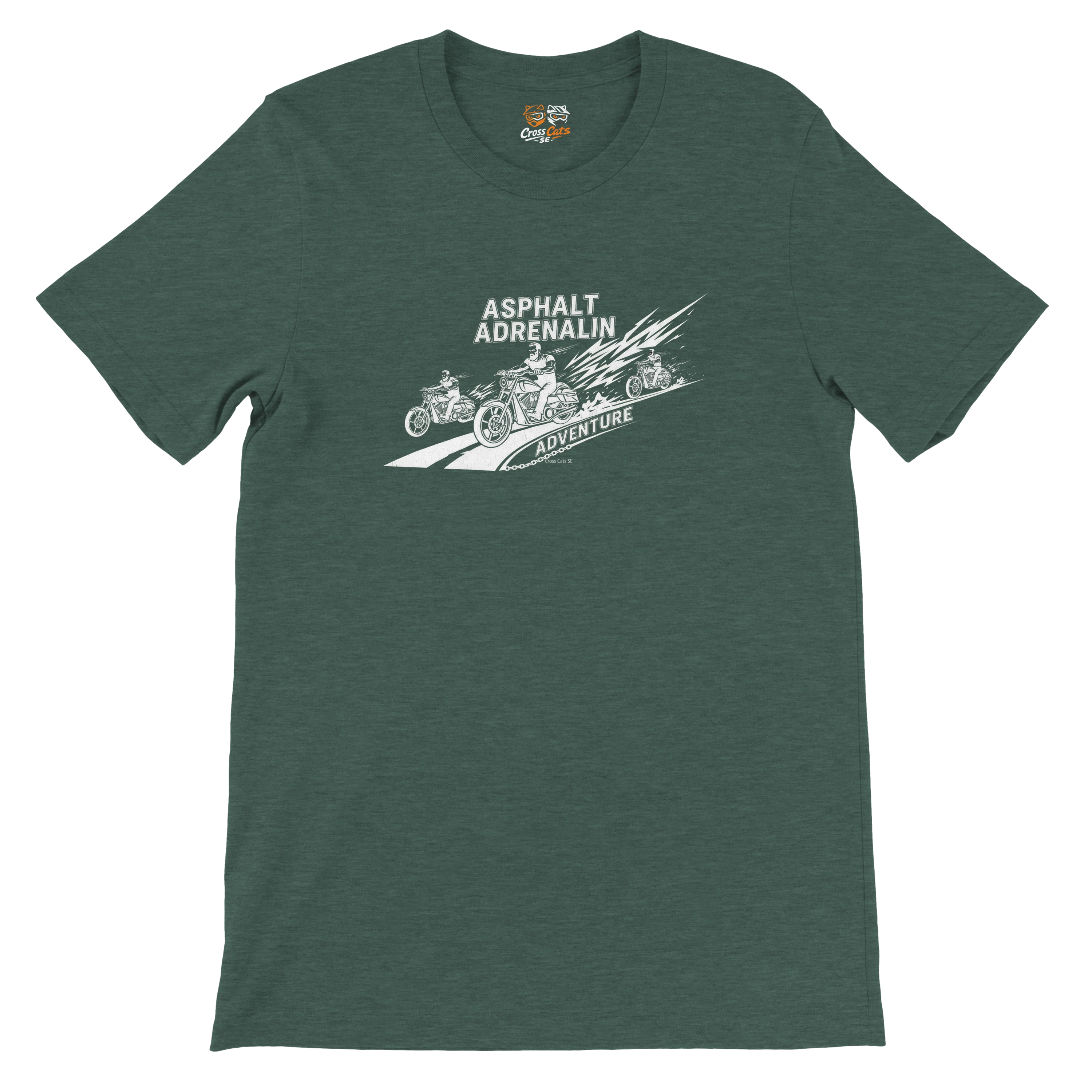 Asphalt Adrenalin Adventure | T-Shirt | Premium