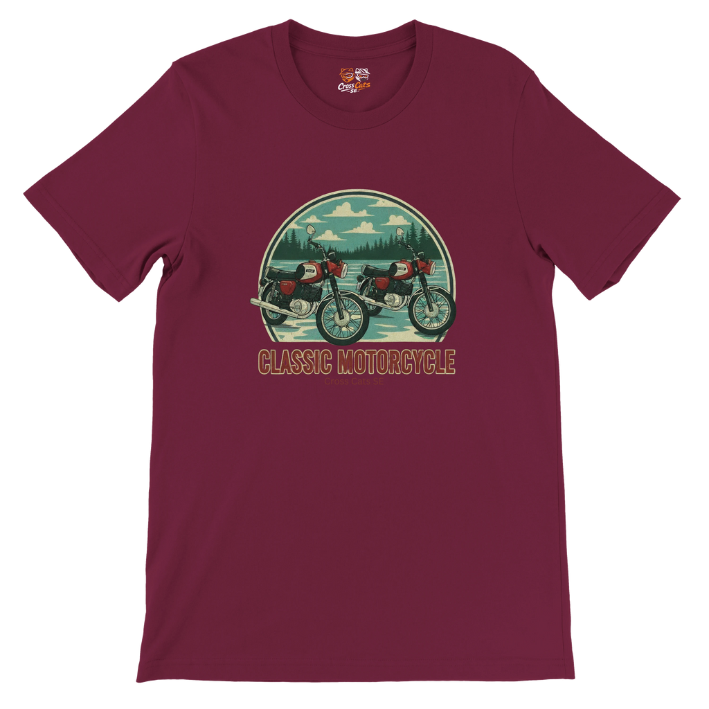 MZ Classic Motorcycle | T-Shirt | Premium
