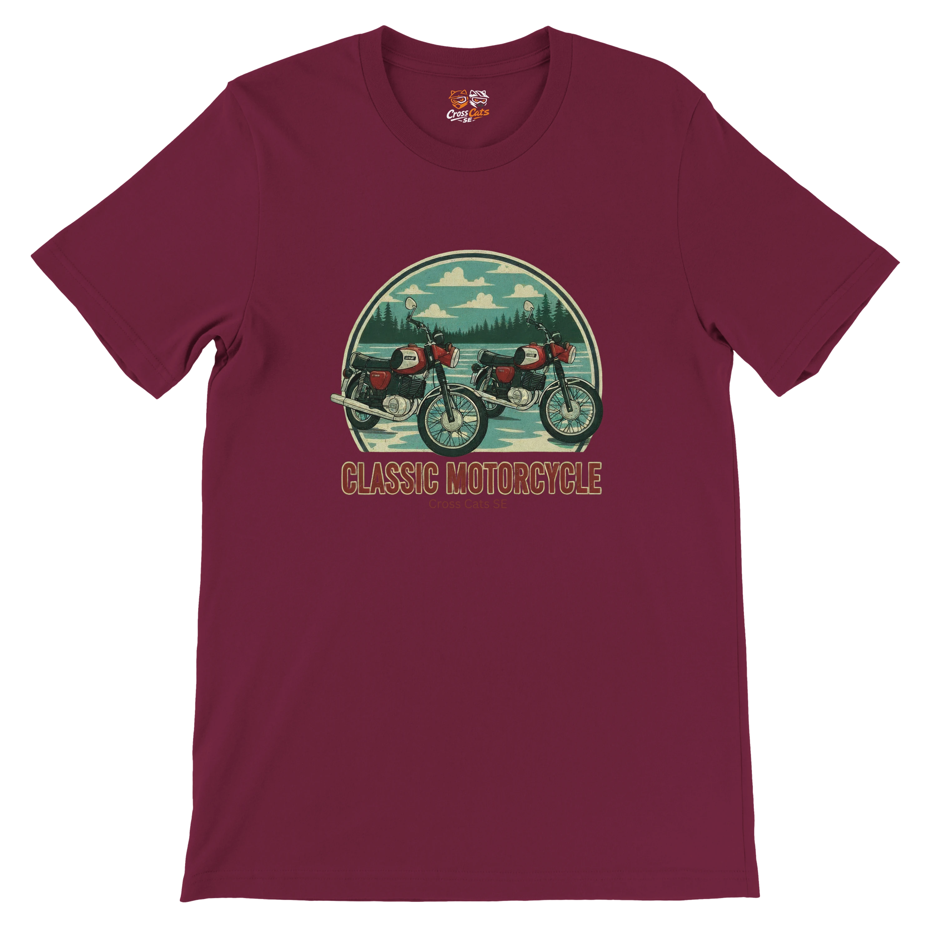 MZ Classic Motorcycle | T-Shirt | Premium