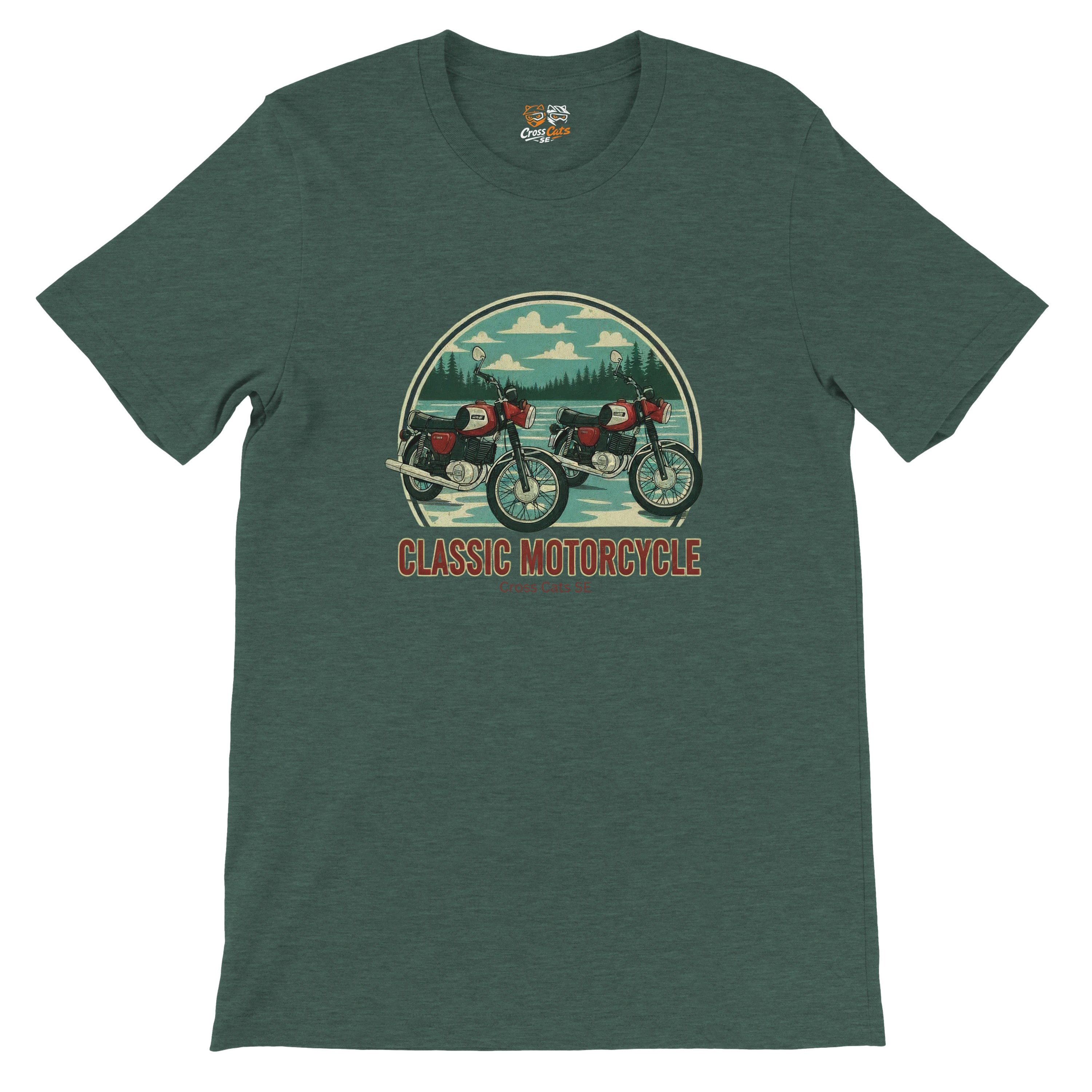 MZ Classic Motorcycle | T-Shirt | Premium