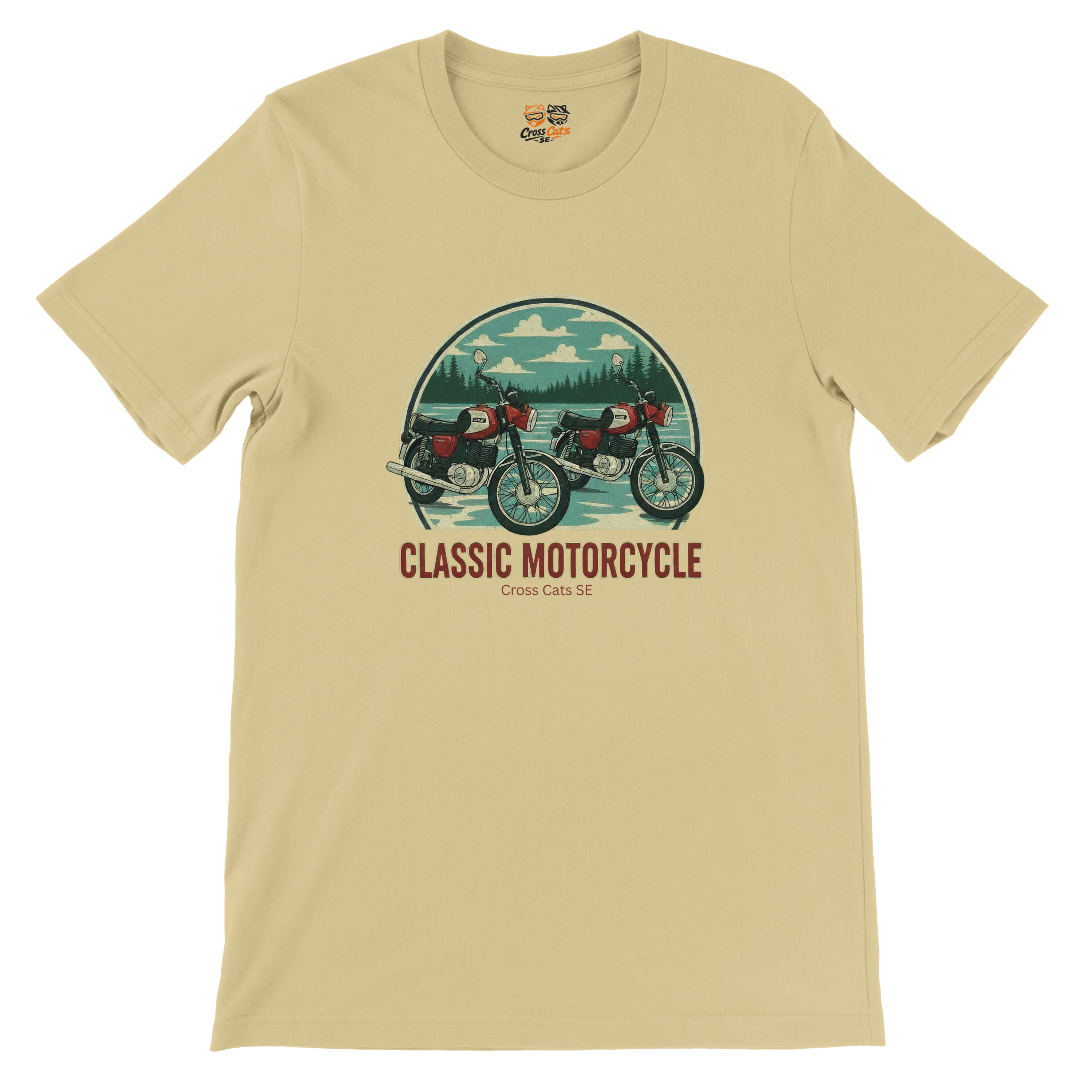MZ Classic Motorcycle | T-Shirt | Premium