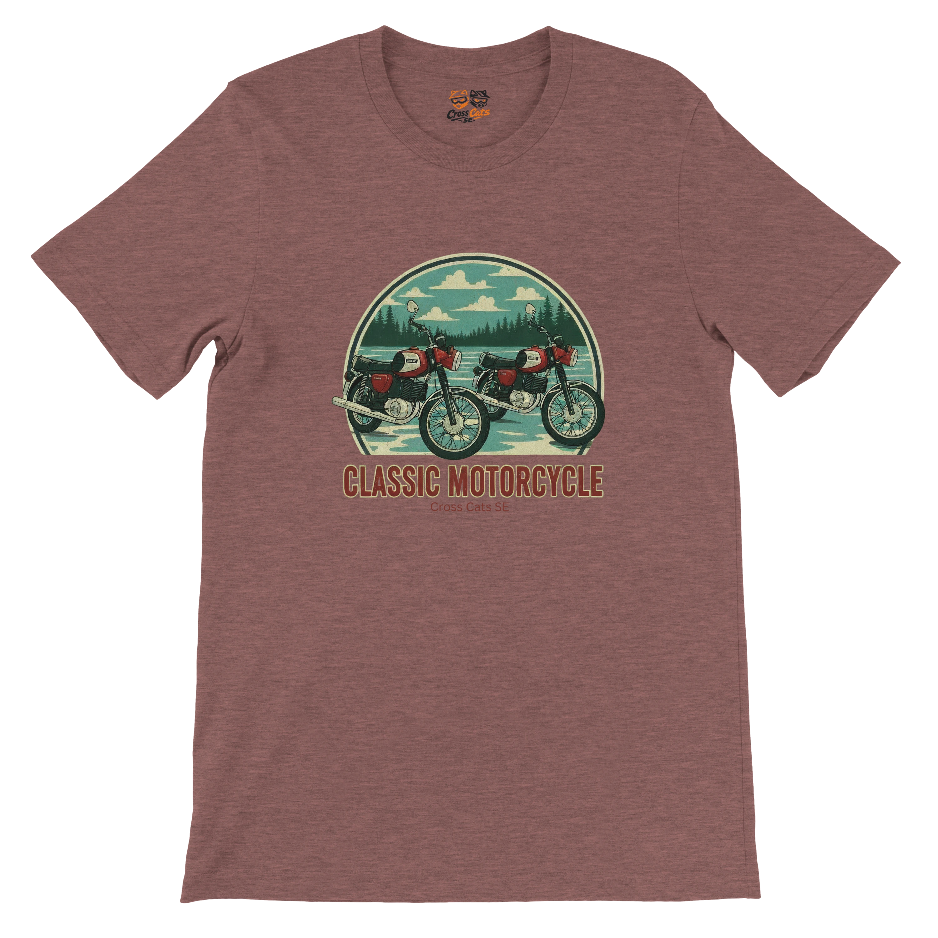 MZ Classic Motorcycle | T-Shirt | Premium