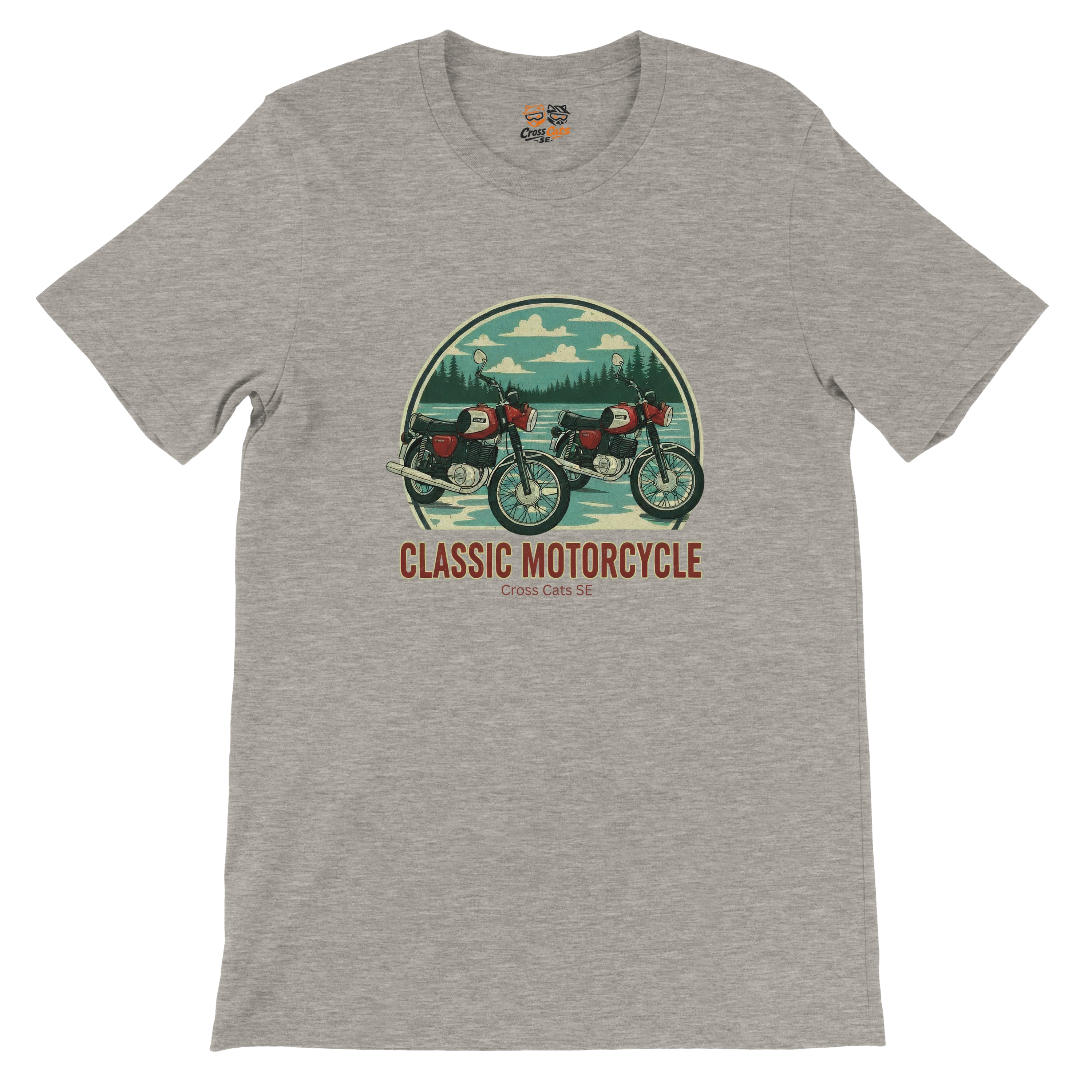 MZ Classic Motorcycle | T-Shirt | Premium