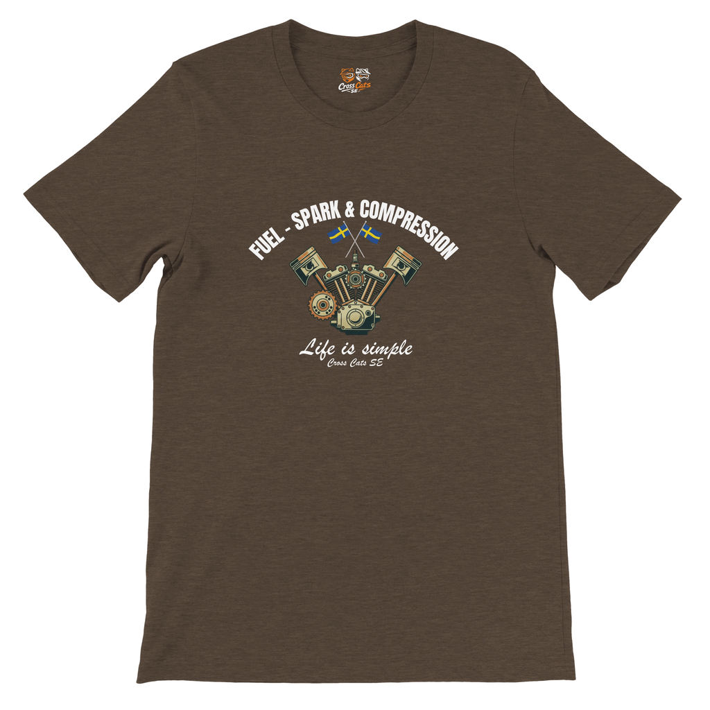Fuel-, Spark & Compression | T-Shirt | Premium