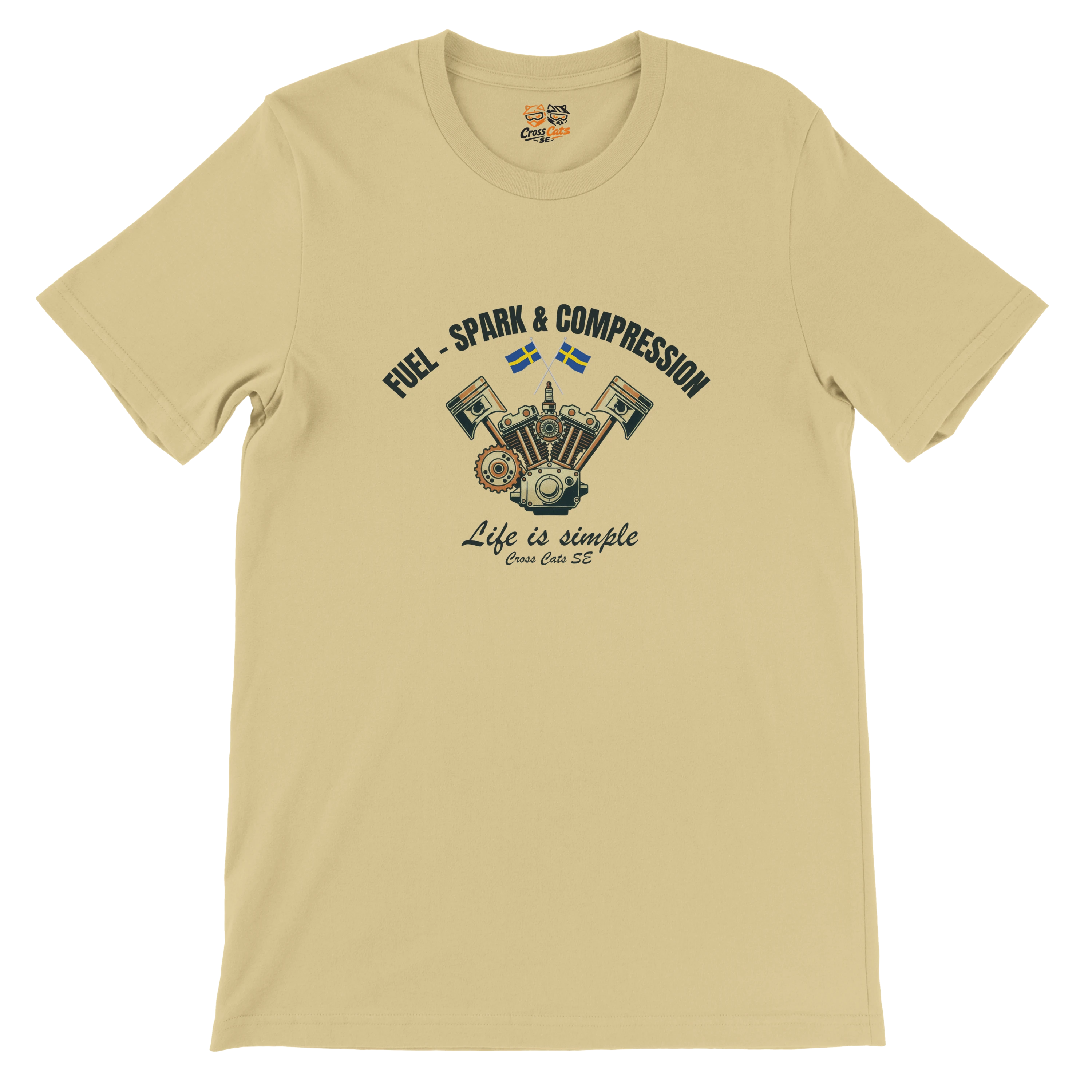 Fuel-, Spark & Compression | T-Shirt | Premium