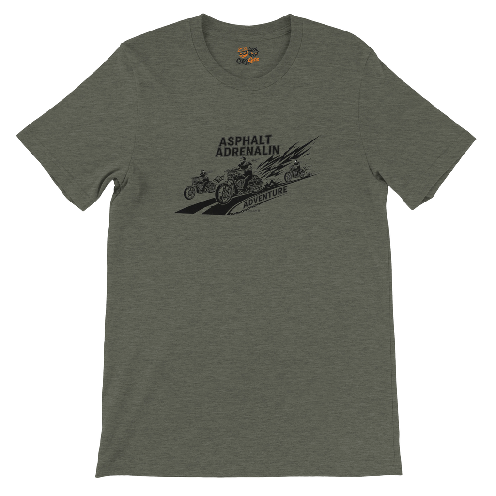 Asphalt Adrenalin Adventure | T-Shirt | Premium