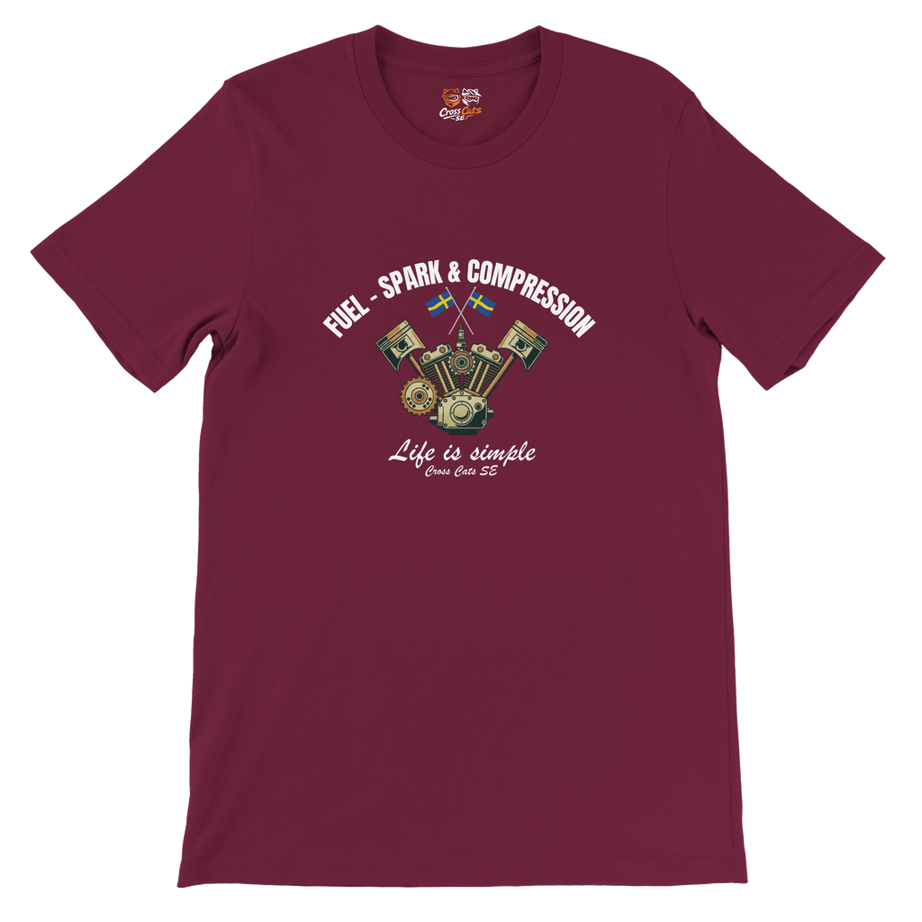 Fuel-, Spark & Compression | T-Shirt | Premium
