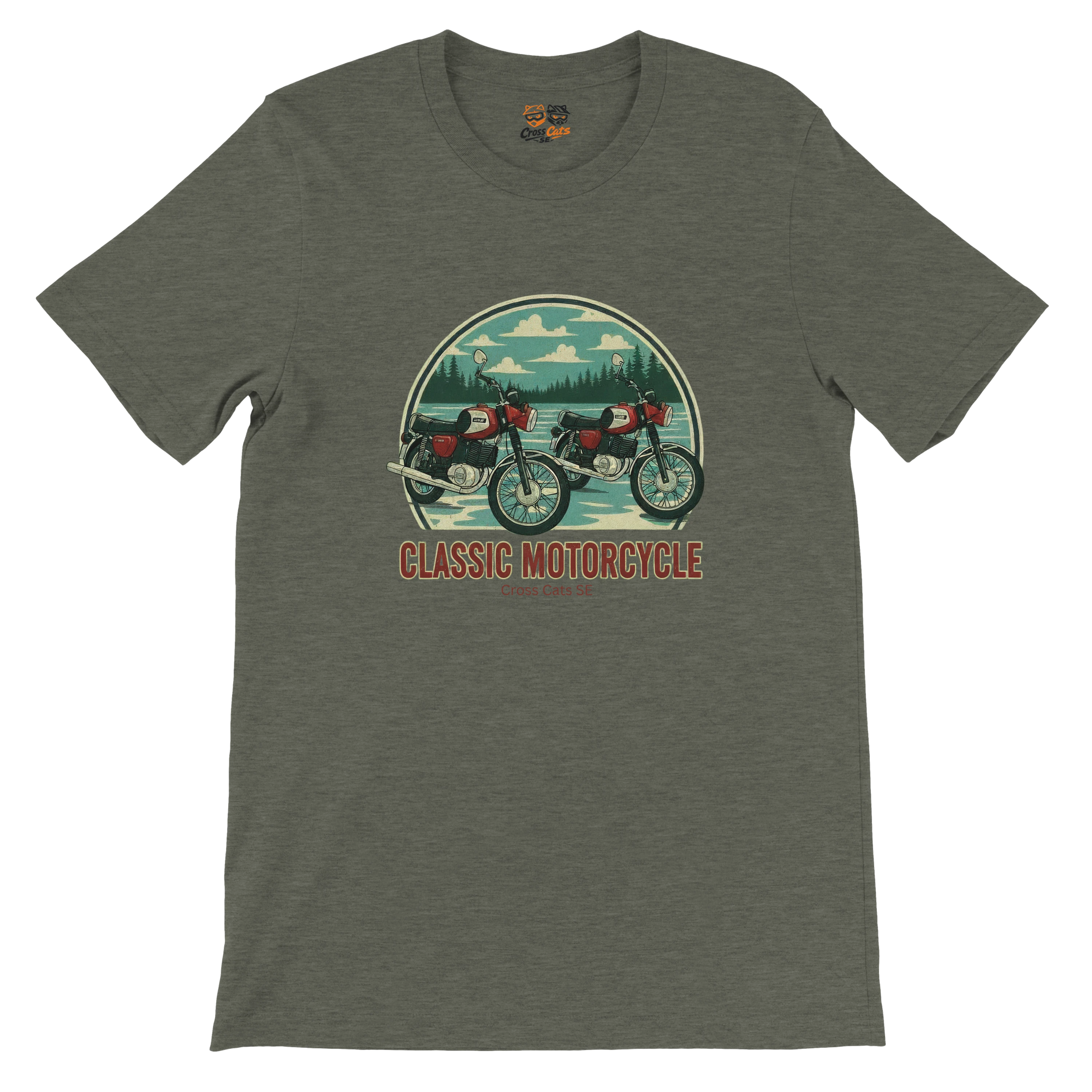 MZ Classic Motorcycle | T-Shirt | Premium