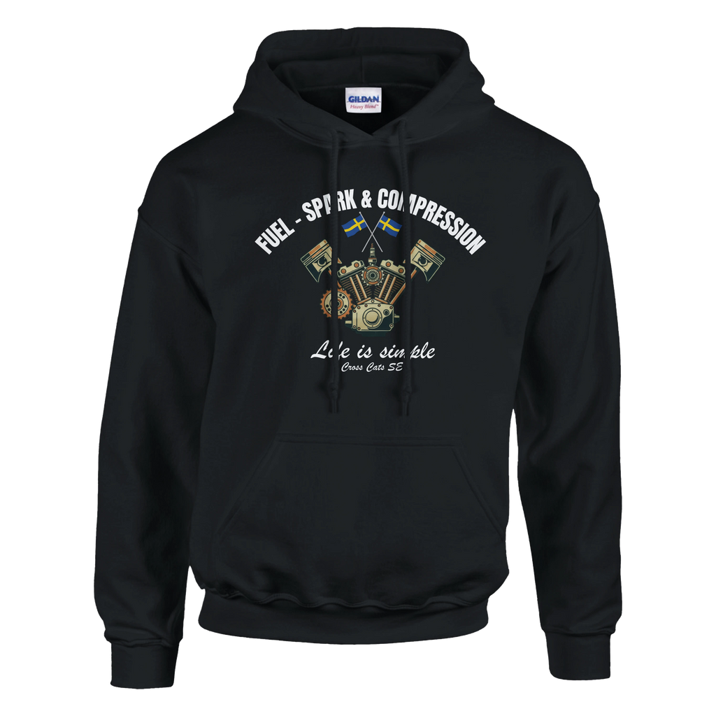 Fuel-, Spark & Compression | Hoodie