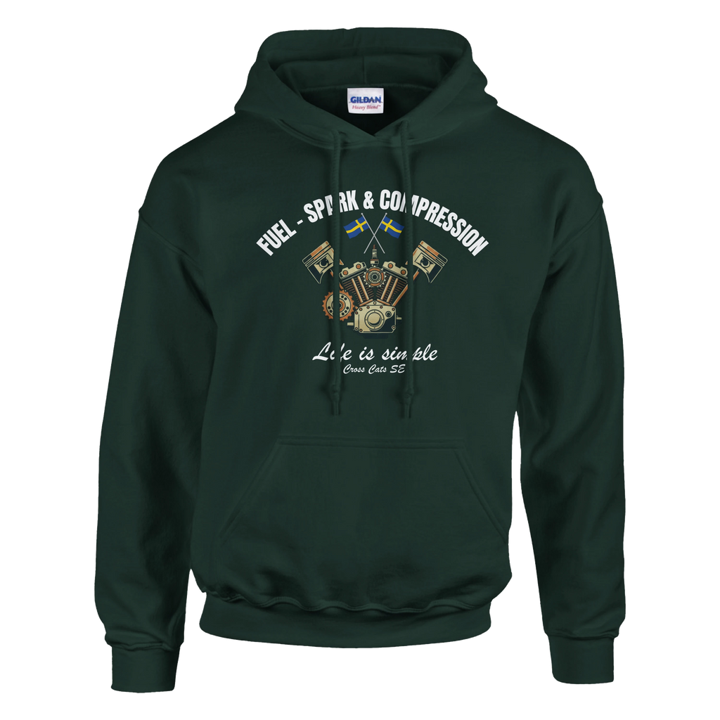 Fuel-, Spark & Compression | Hoodie