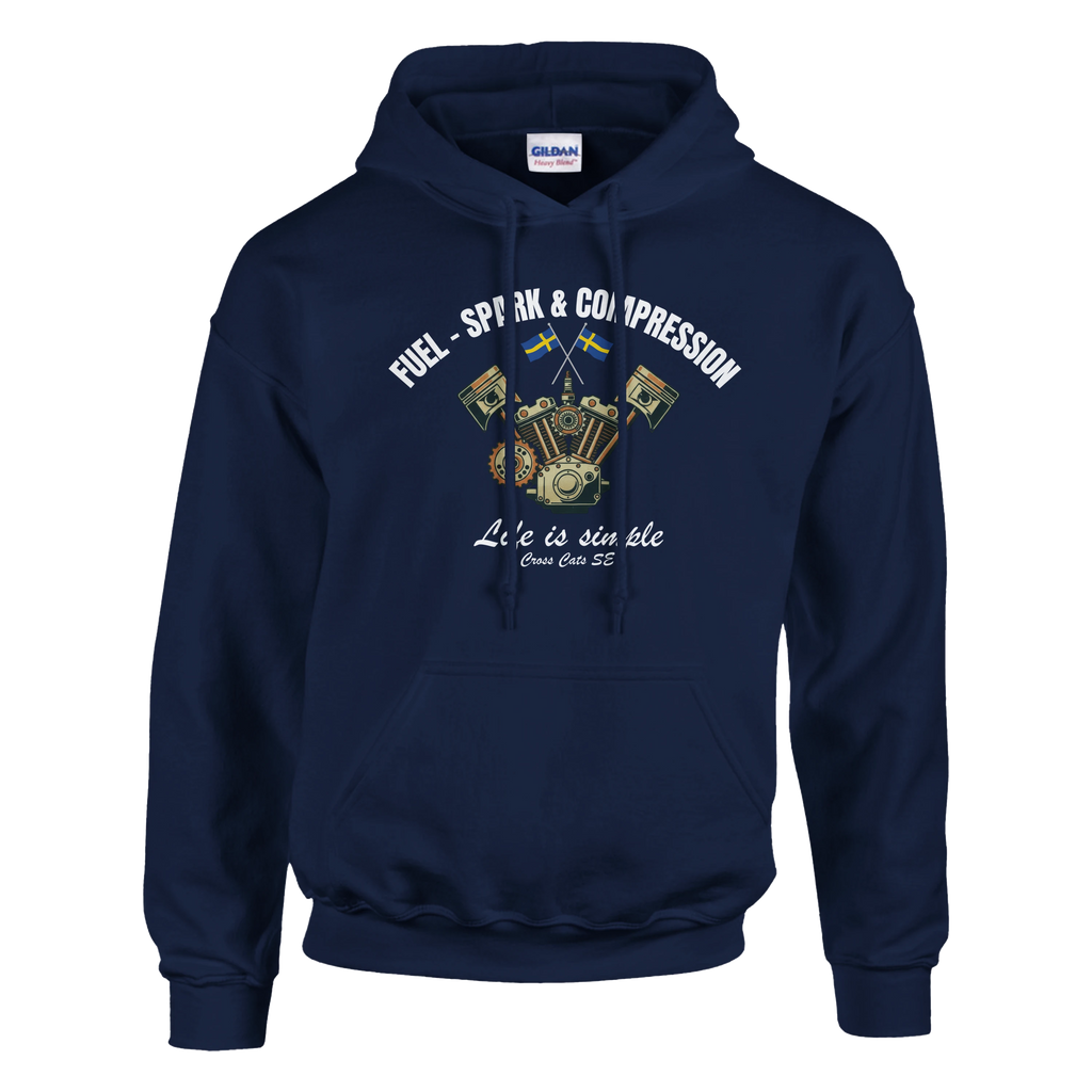 Fuel-, Spark & Compression | Hoodie