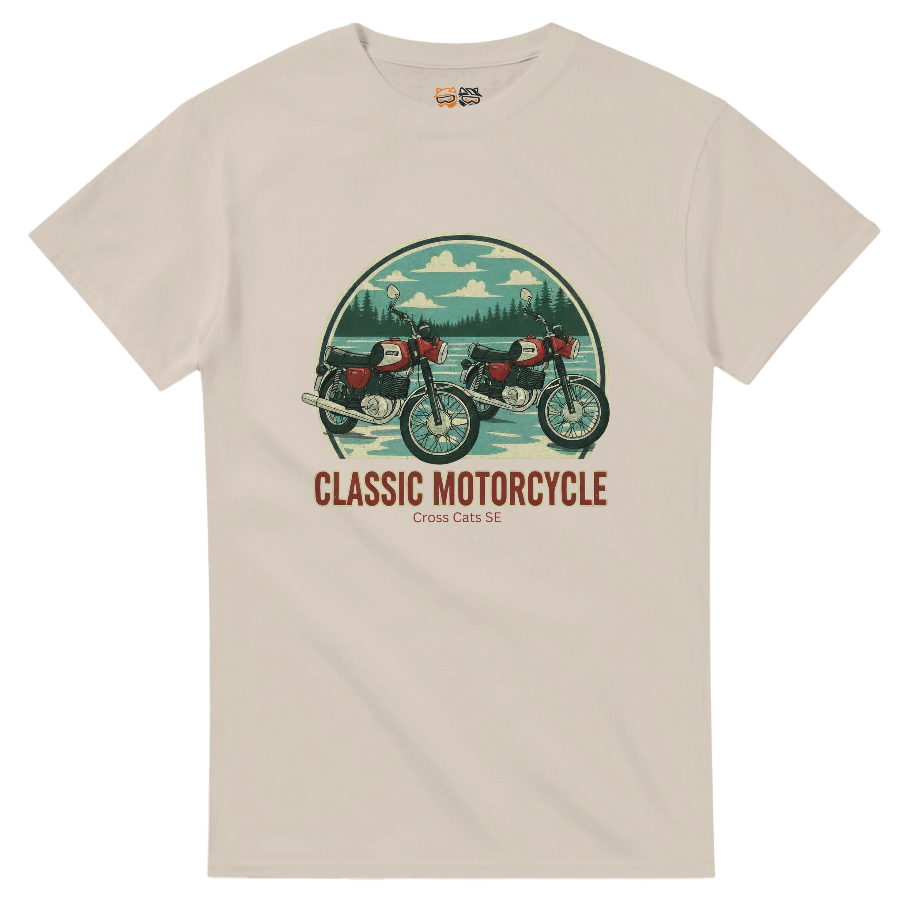 MZ Classic Motorcycle | T-Shirt | Thick Cotton
