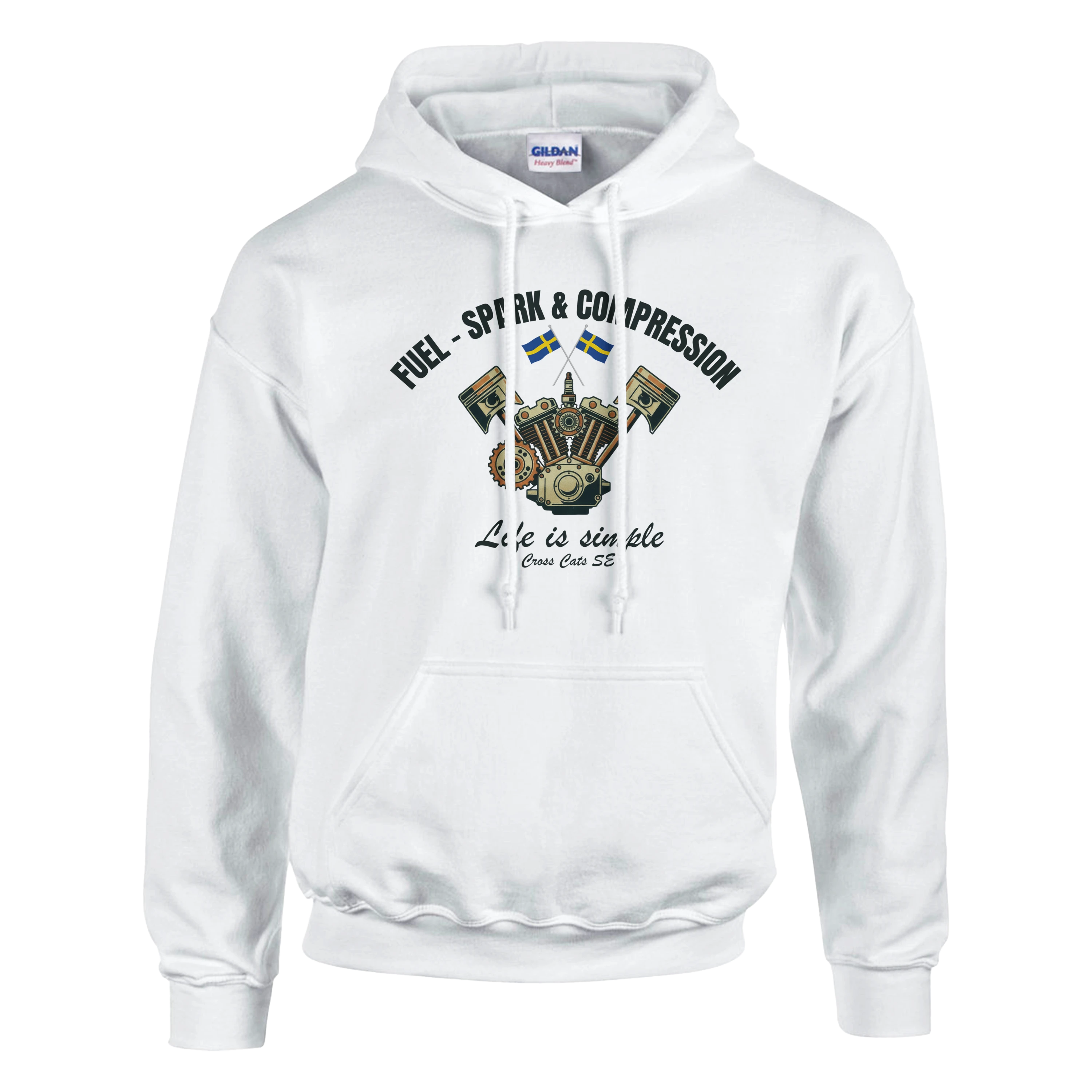 Fuel-,  Spark & Compression | Hoodie