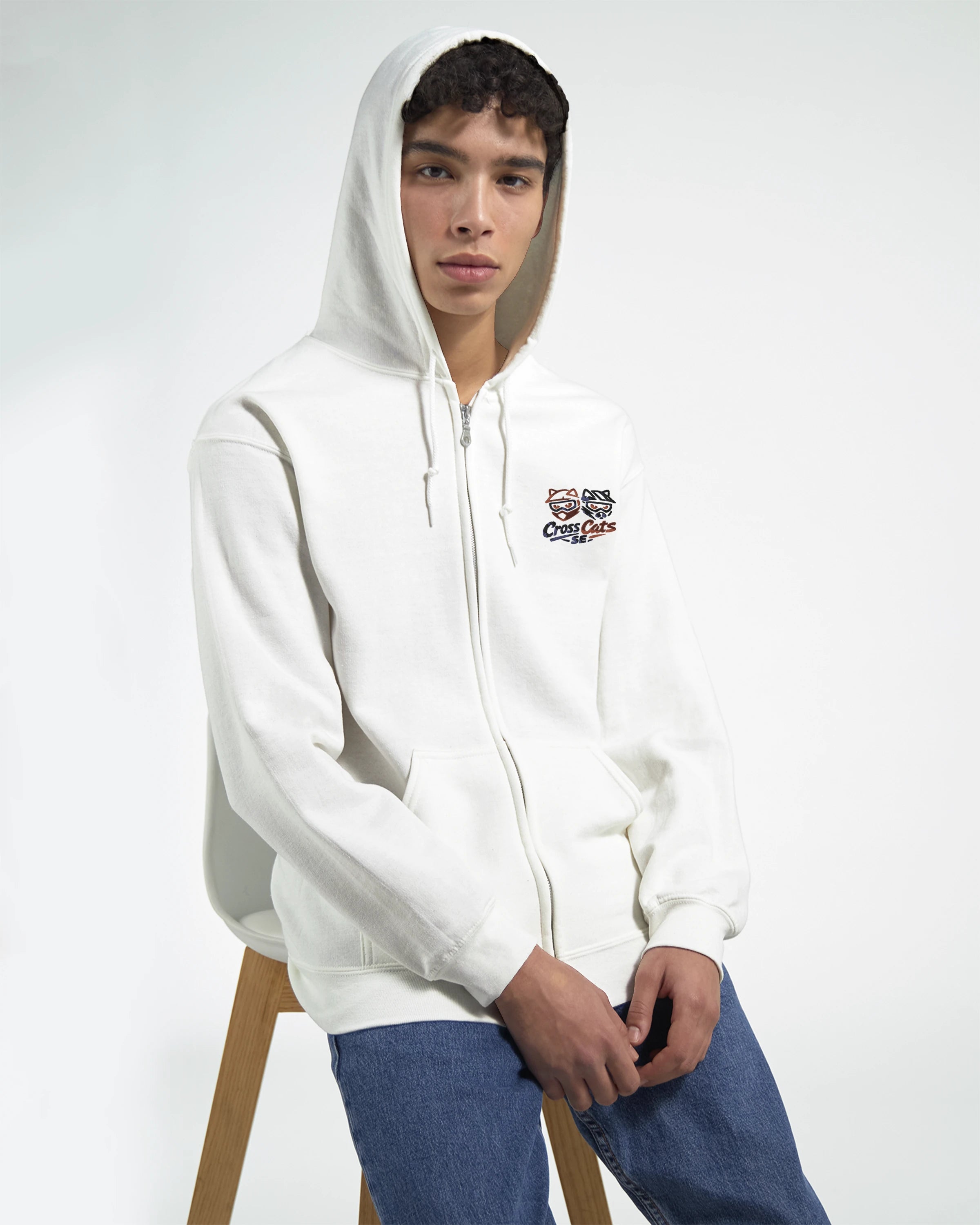 CCSE Embroidery | Hoodie Zipper