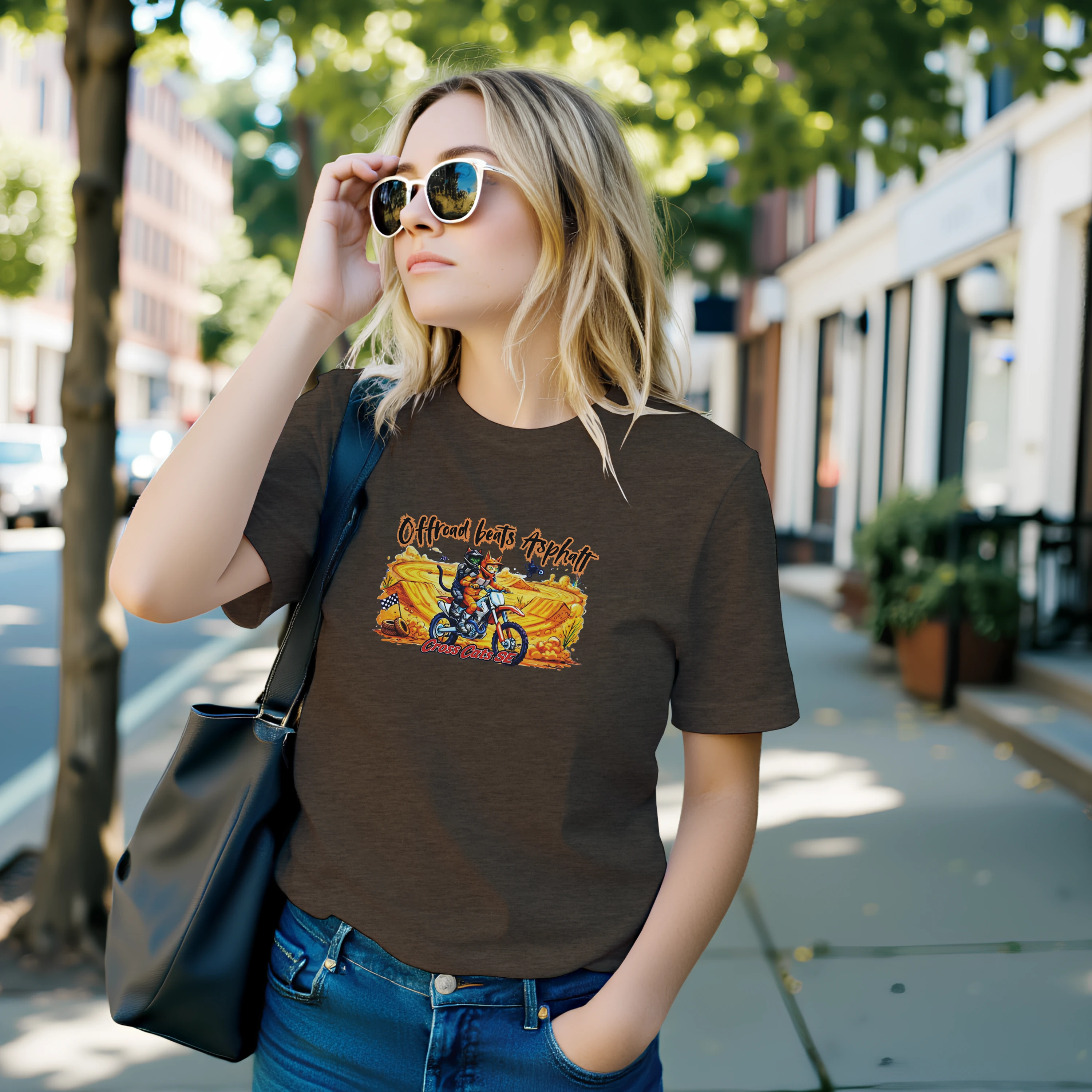 Offroad beats Asphalt | T-Shirt | Premium