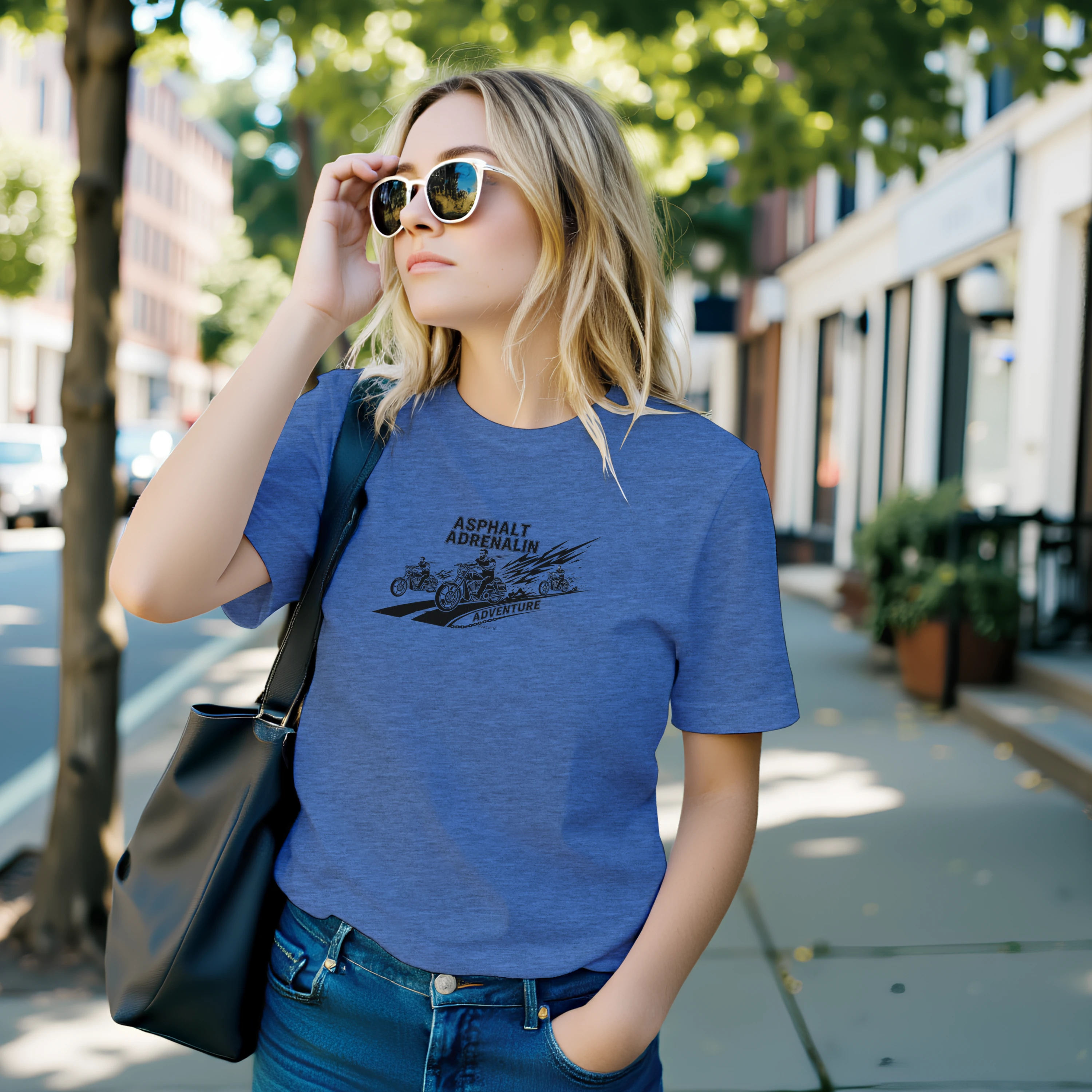 Asphalt Adrenalin Adventure | T-Shirt | Premium