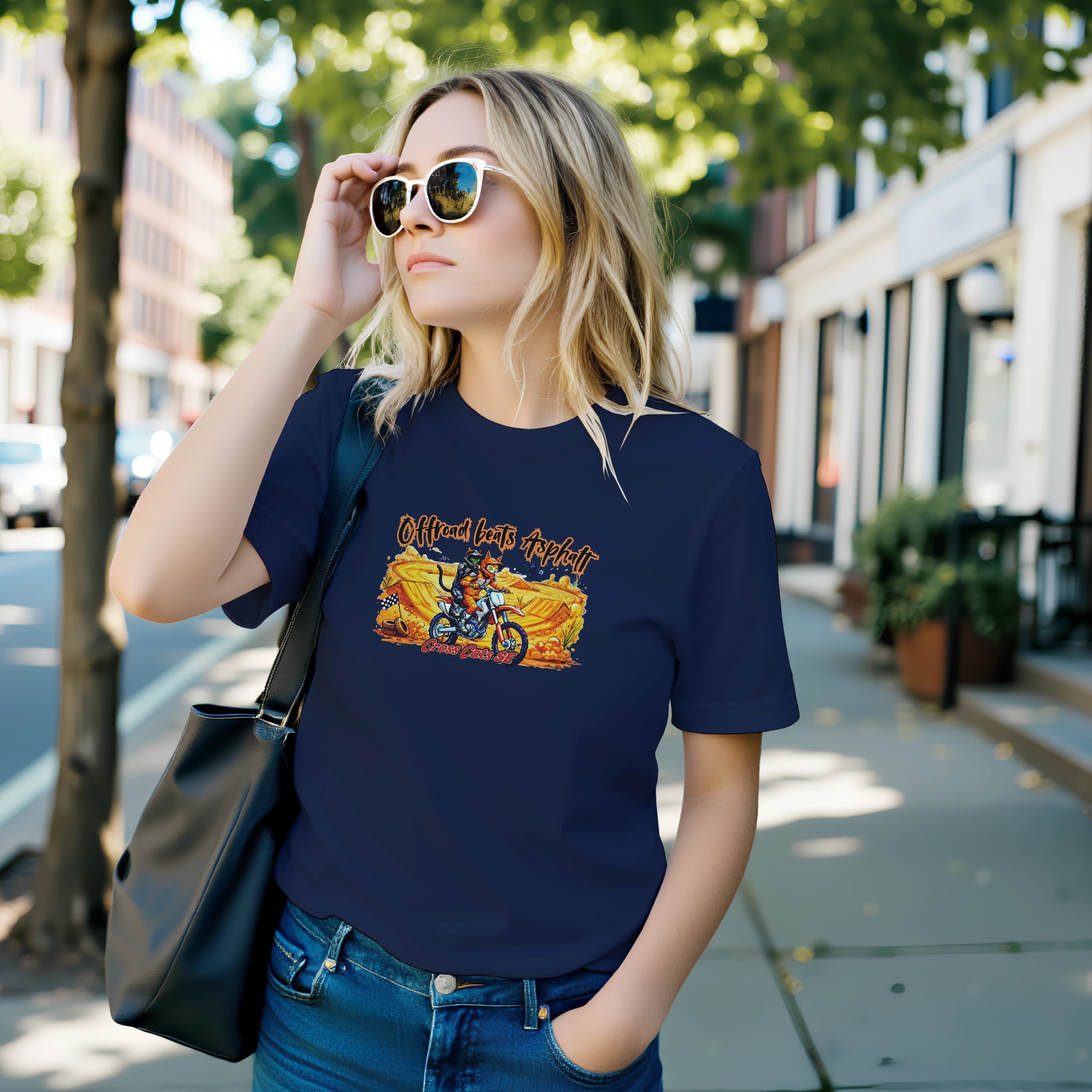 Offroad beats Asphalt | T-Shirt | Premium
