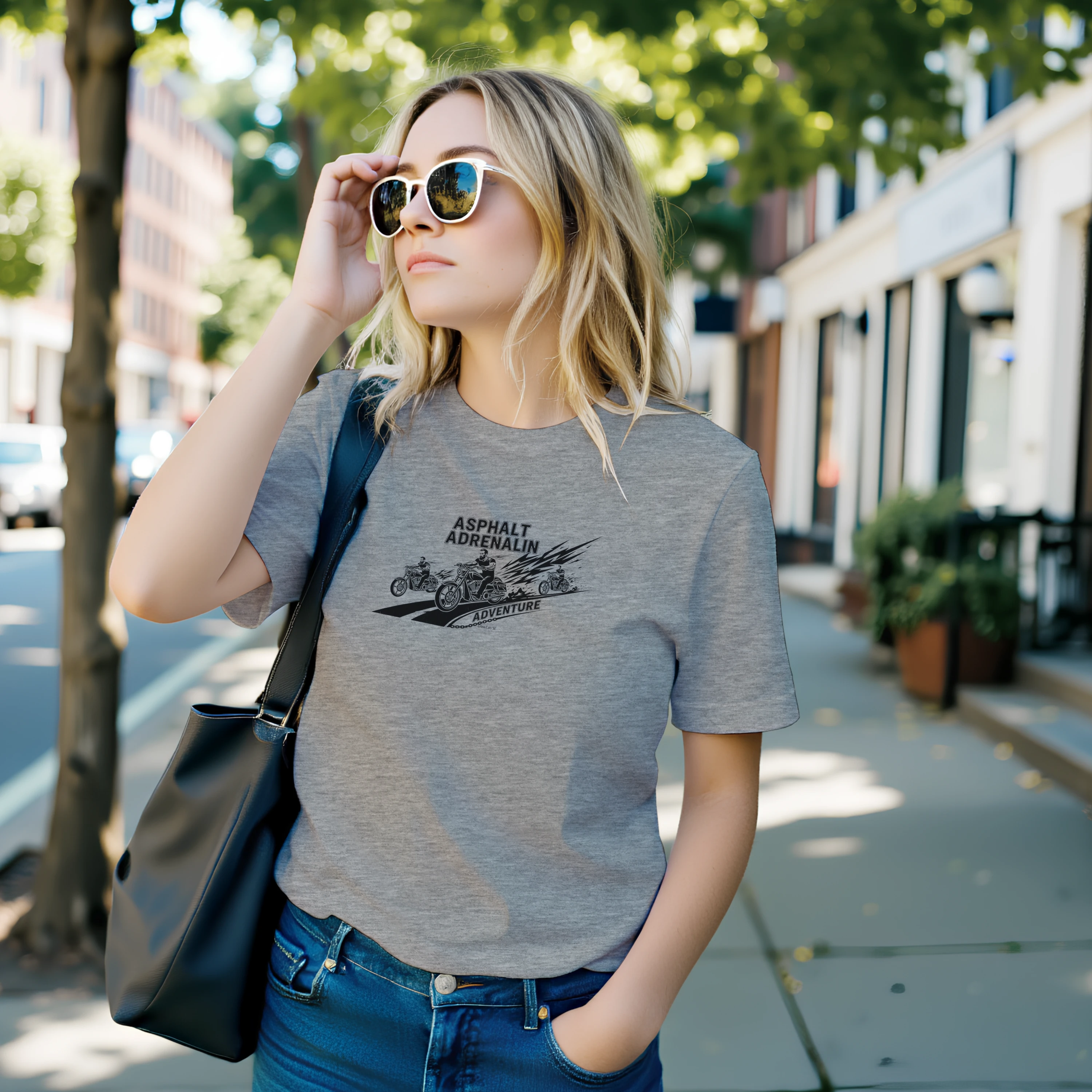 Asphalt Adrenalin Adventure | T-Shirt | Premium