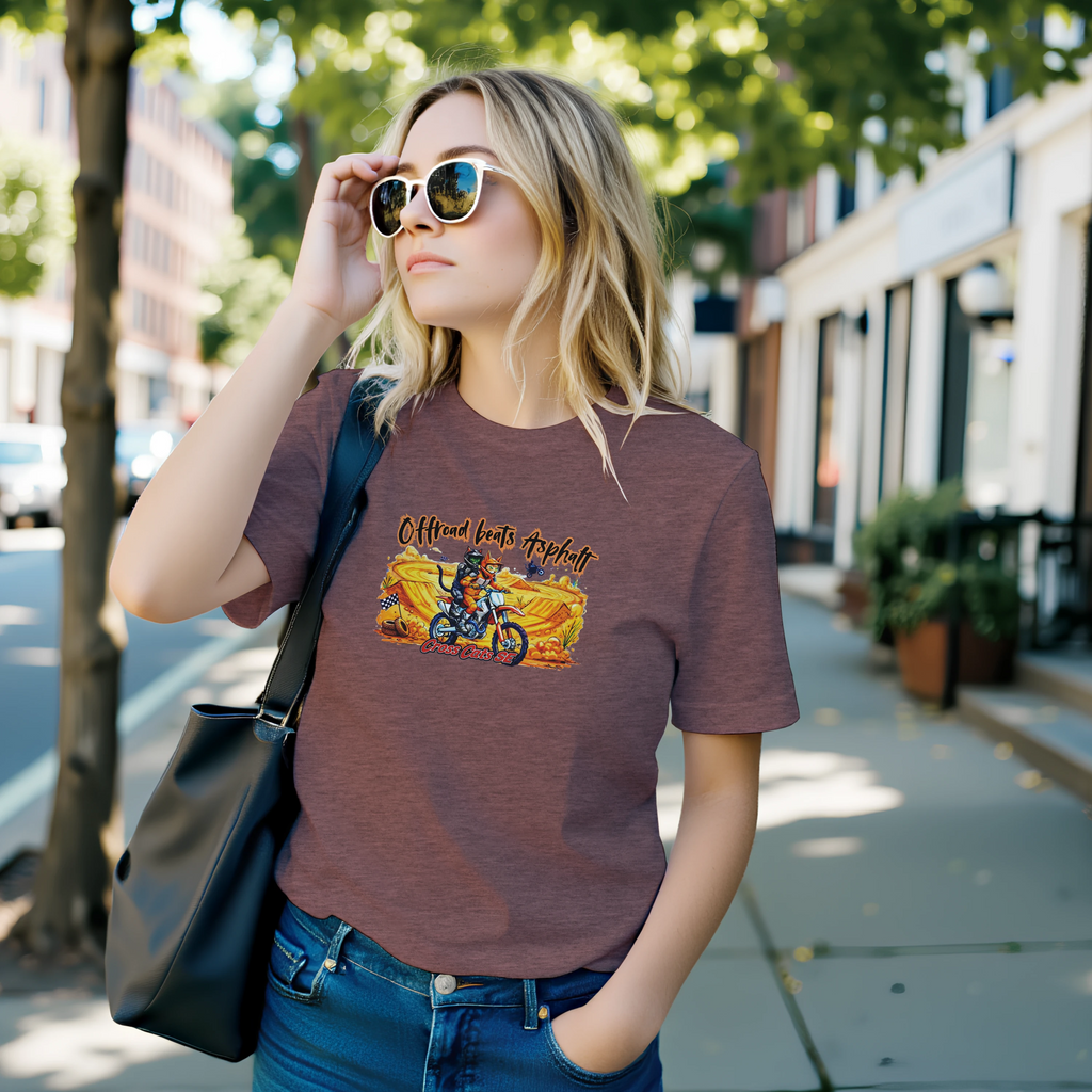 Offroad beats Asphalt | T-Shirt | Premium