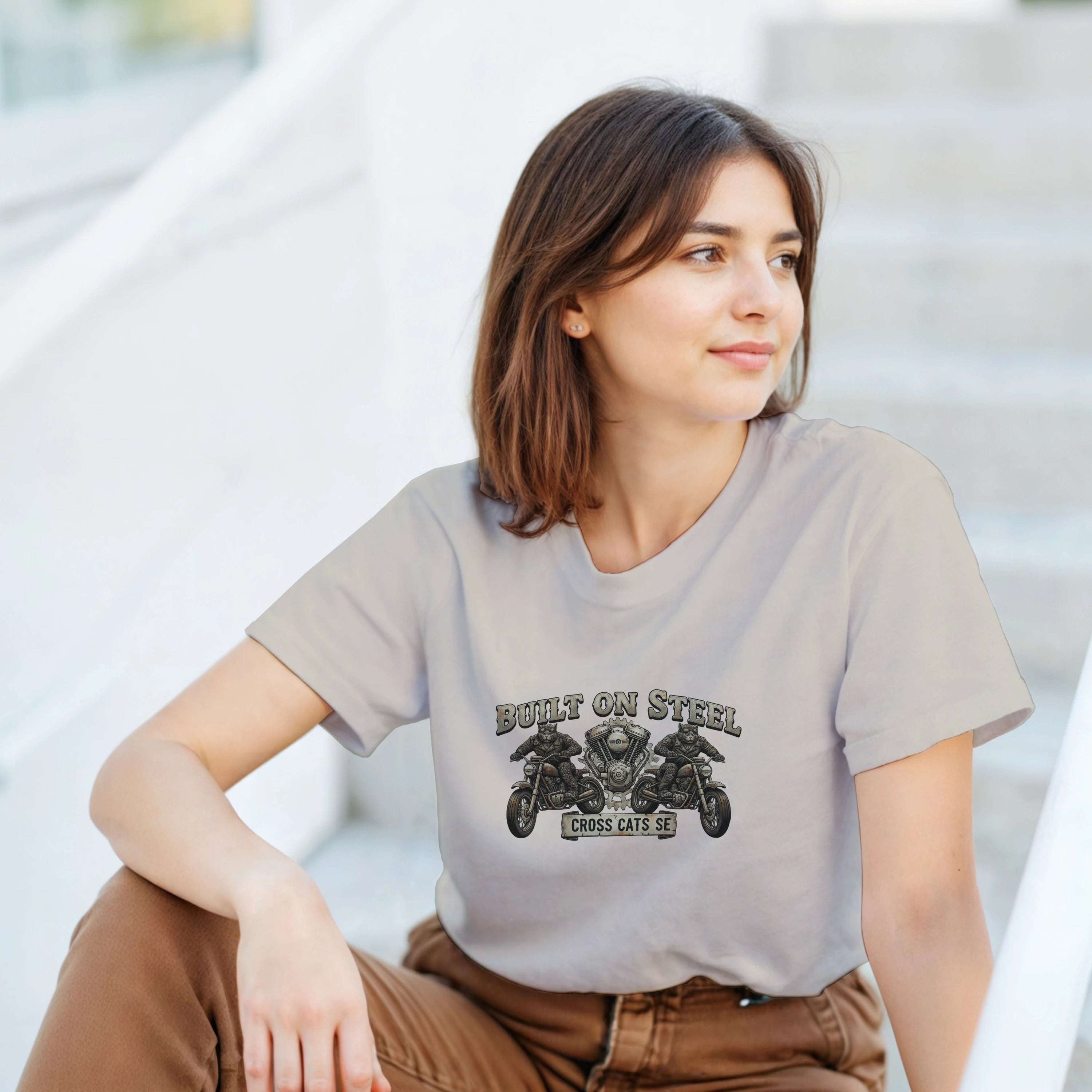 Built On Steel | T-Shirt | Thick Cotton