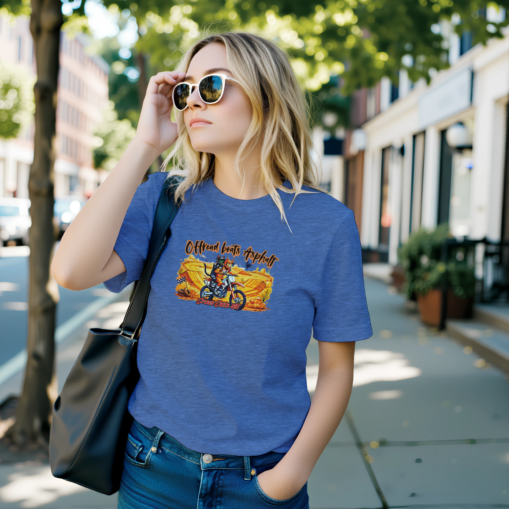 Offroad beats Asphalt | T-Shirt | Premium