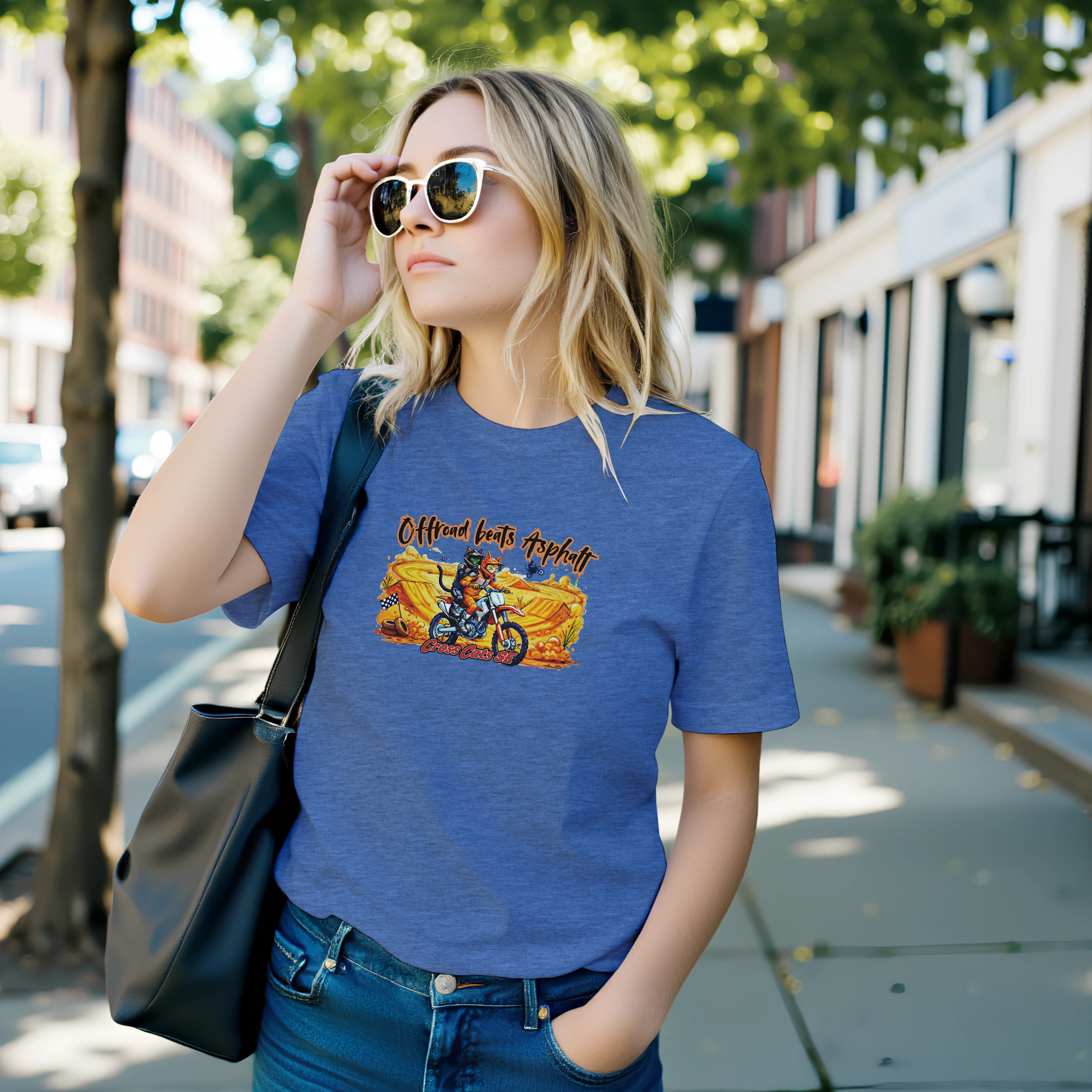 Offroad beats Asphalt | T-Shirt | Premium