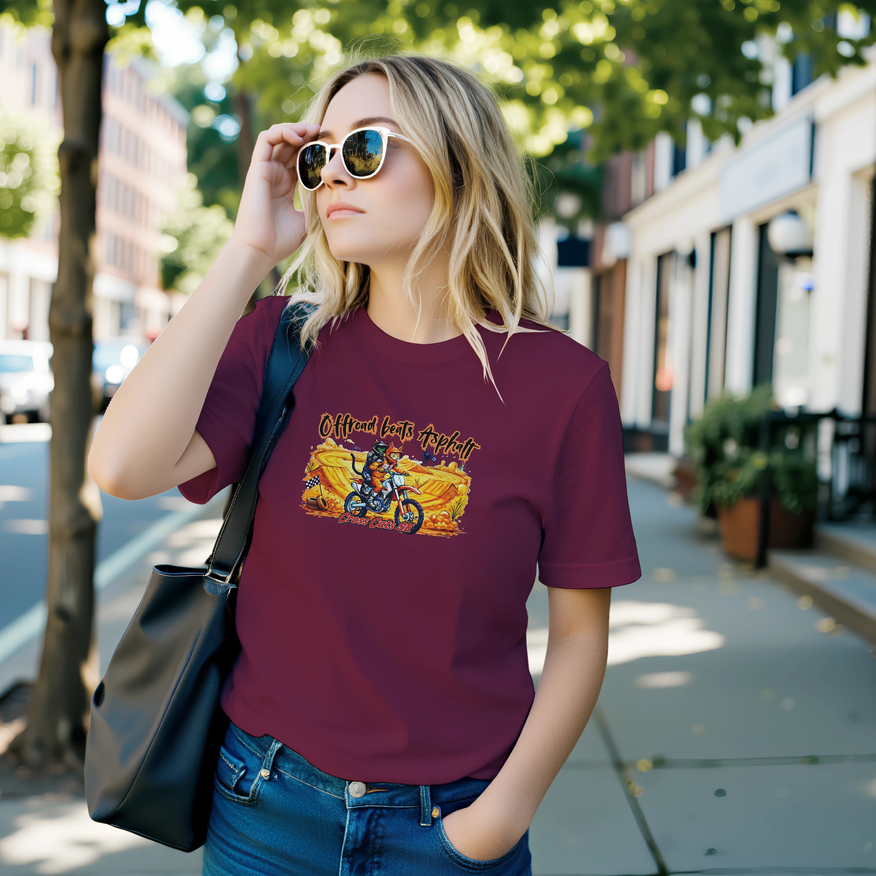 Offroad beats Asphalt | T-Shirt | Premium