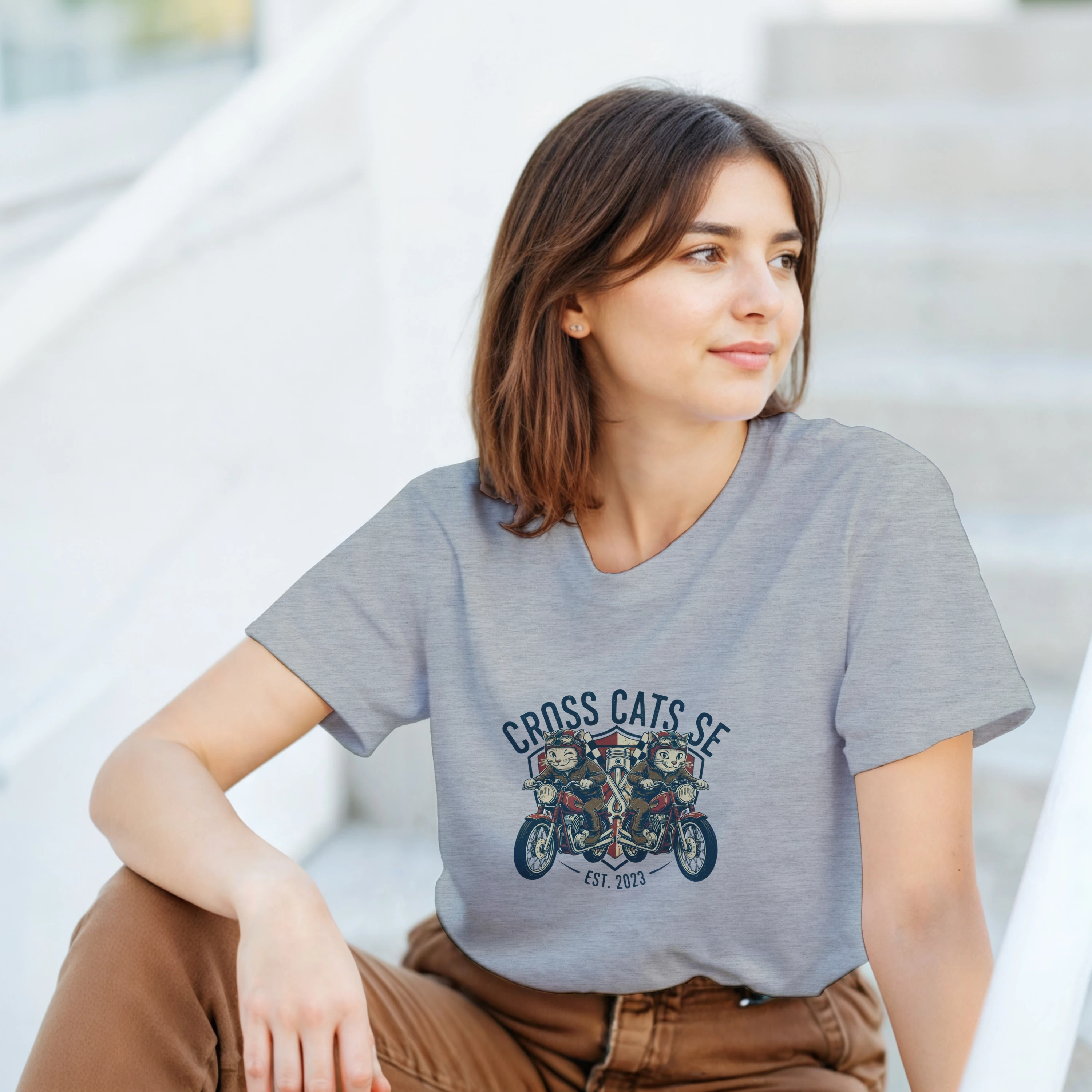 CCSE on Bikes | T-Shirt | Thick Cotton