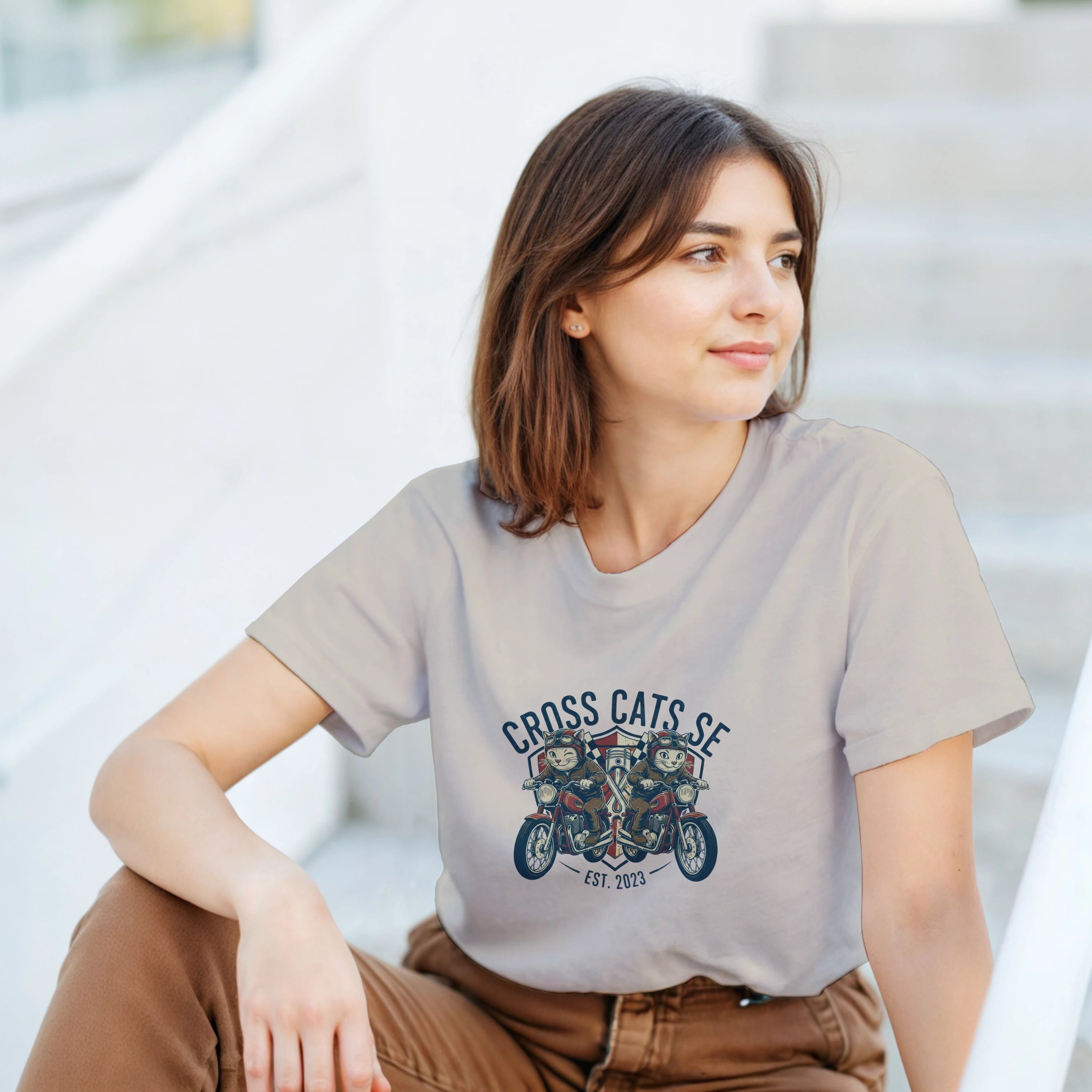 CCSE on Bikes | T-Shirt | Thick Cotton