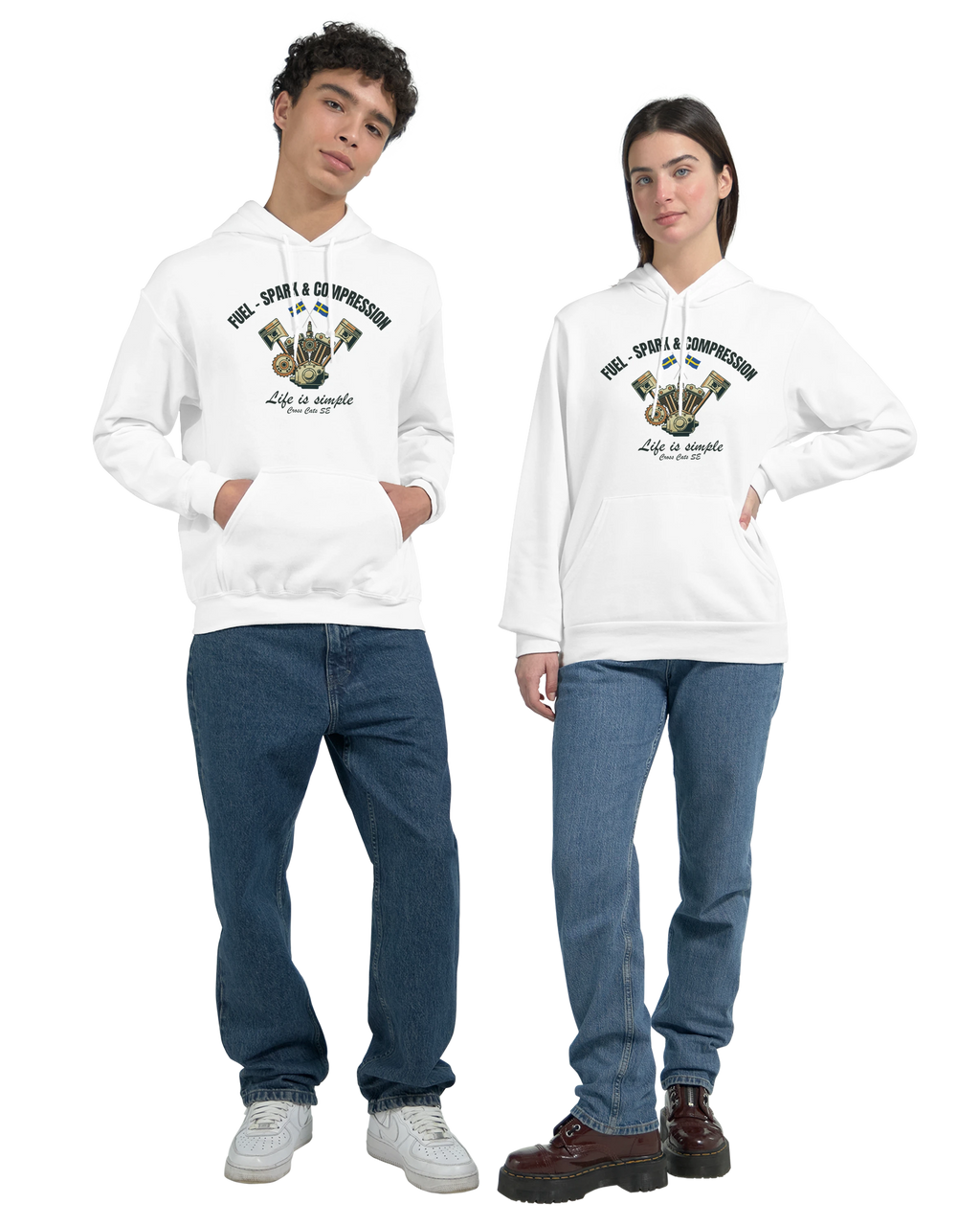 Fuel-,  Spark & Compression | Hoodie