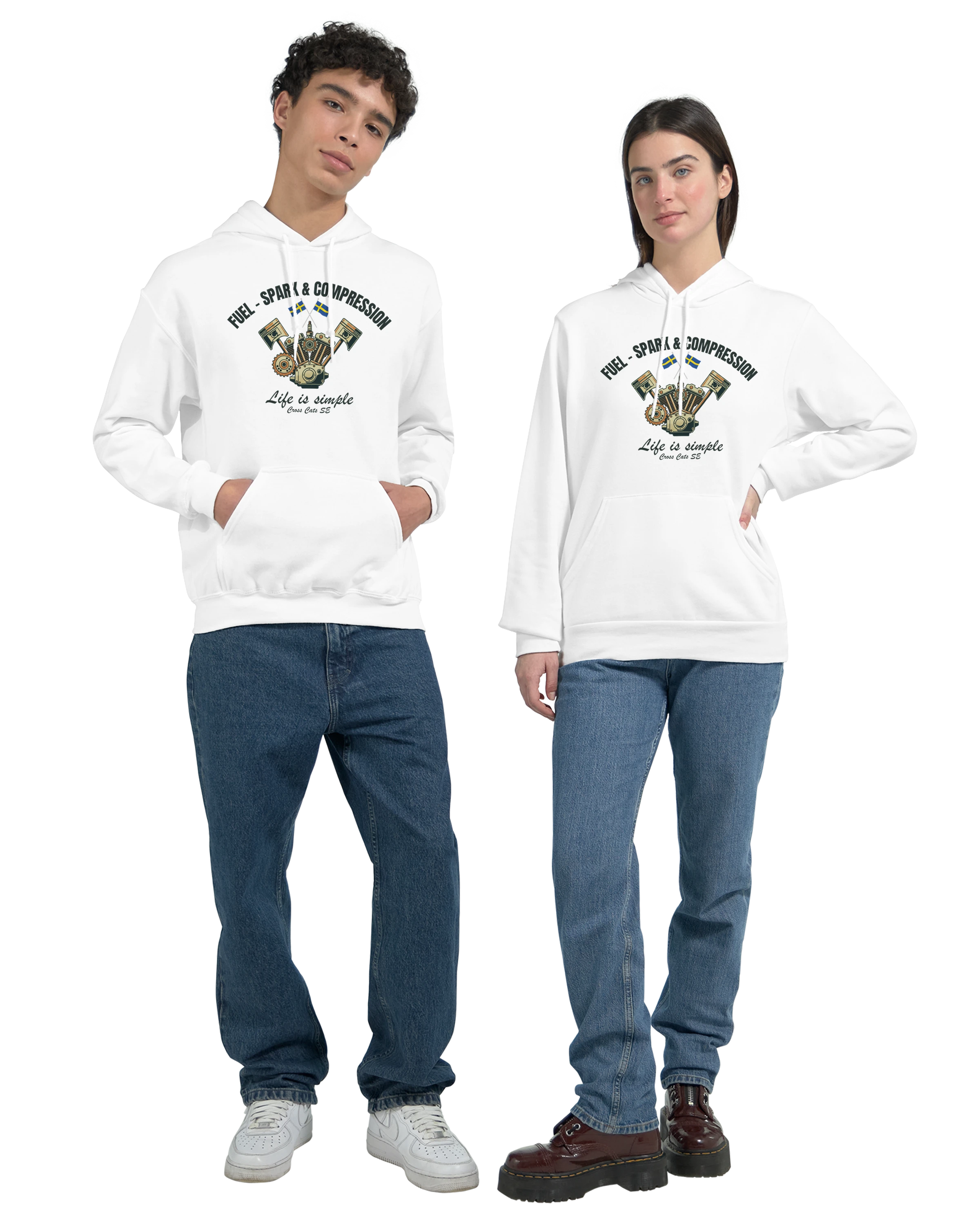 Fuel-,  Spark & Compression | Hoodie