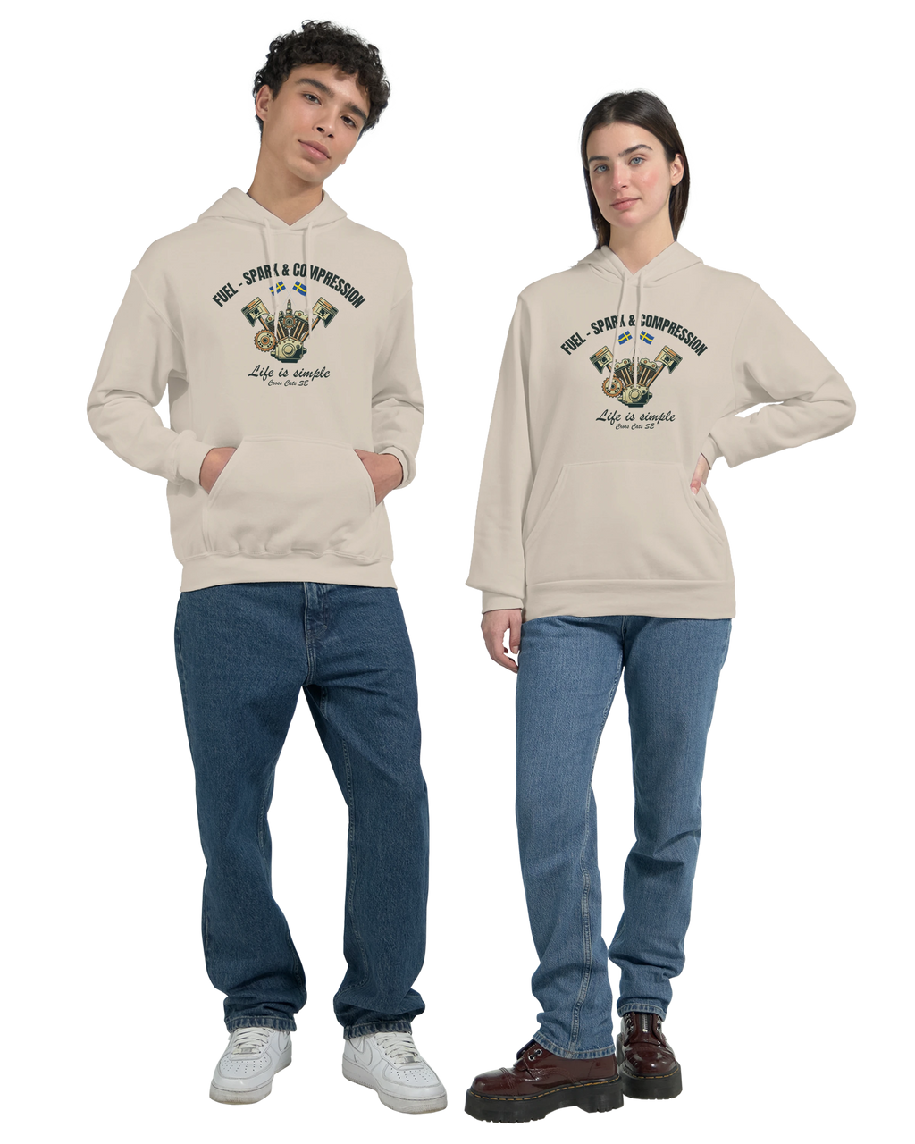 Fuel-,  Spark & Compression | Hoodie