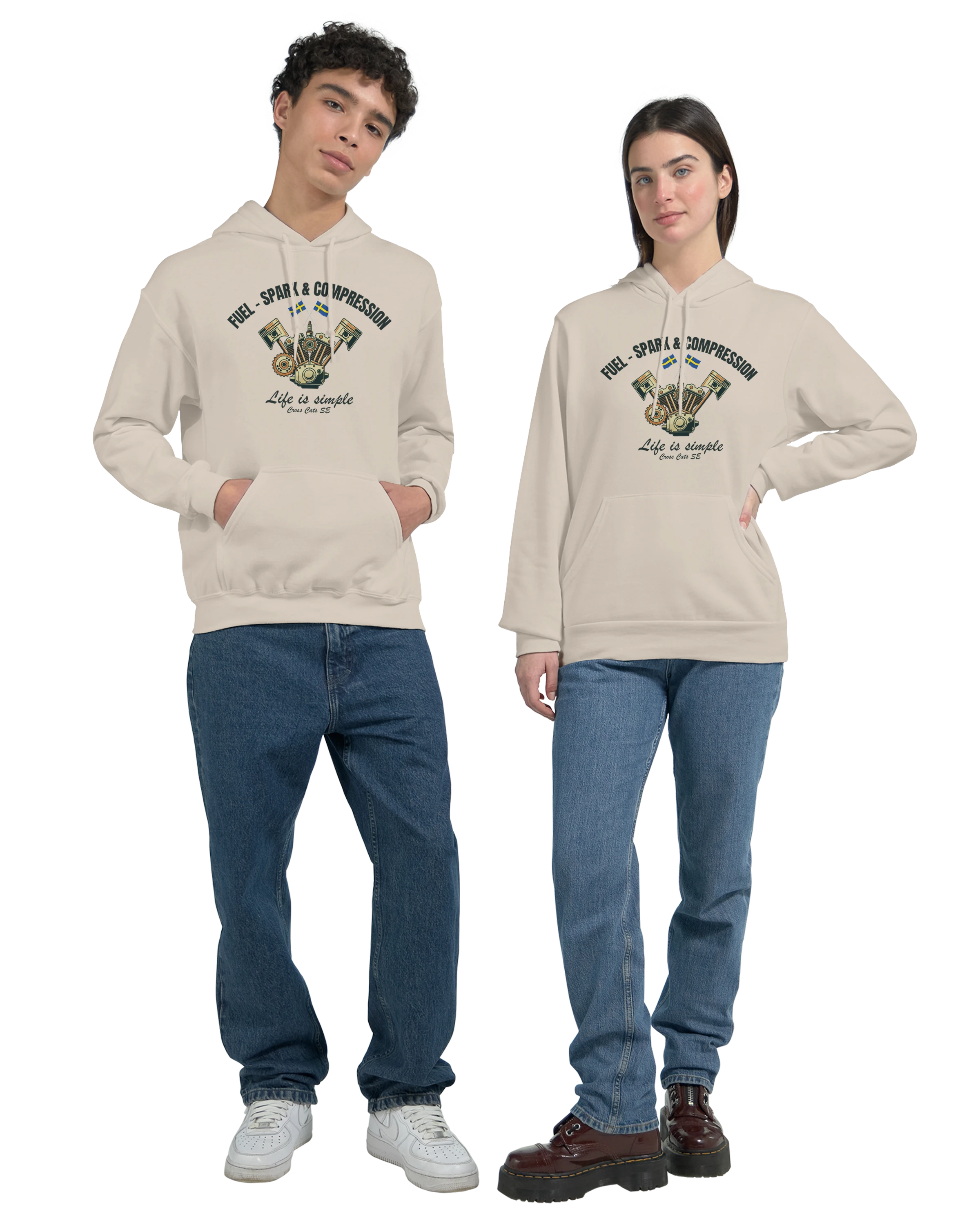 Fuel-,  Spark & Compression | Hoodie