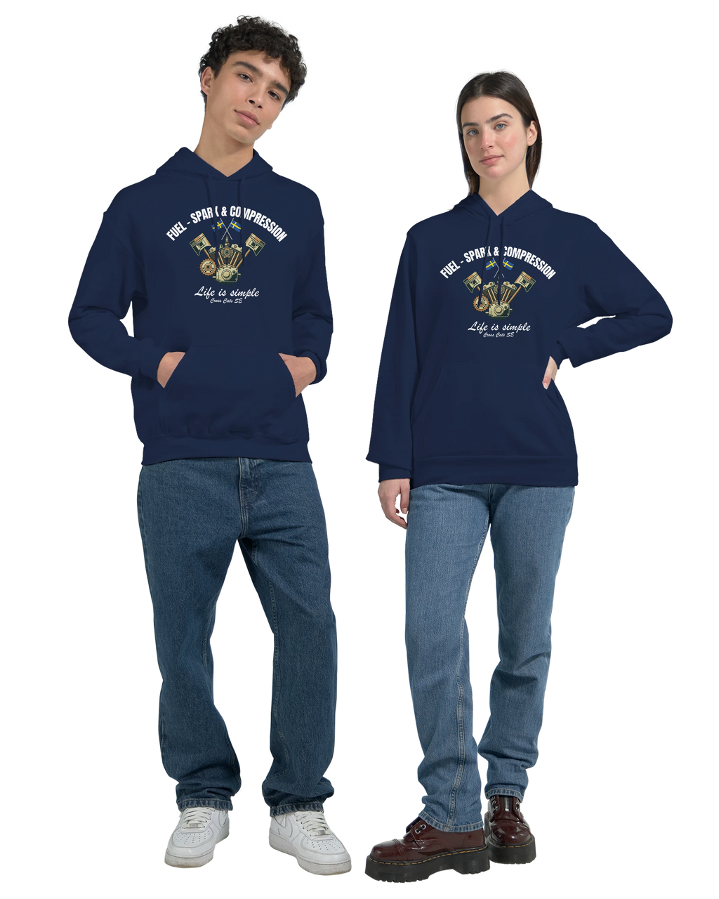 Fuel-, Spark & Compression | Hoodie