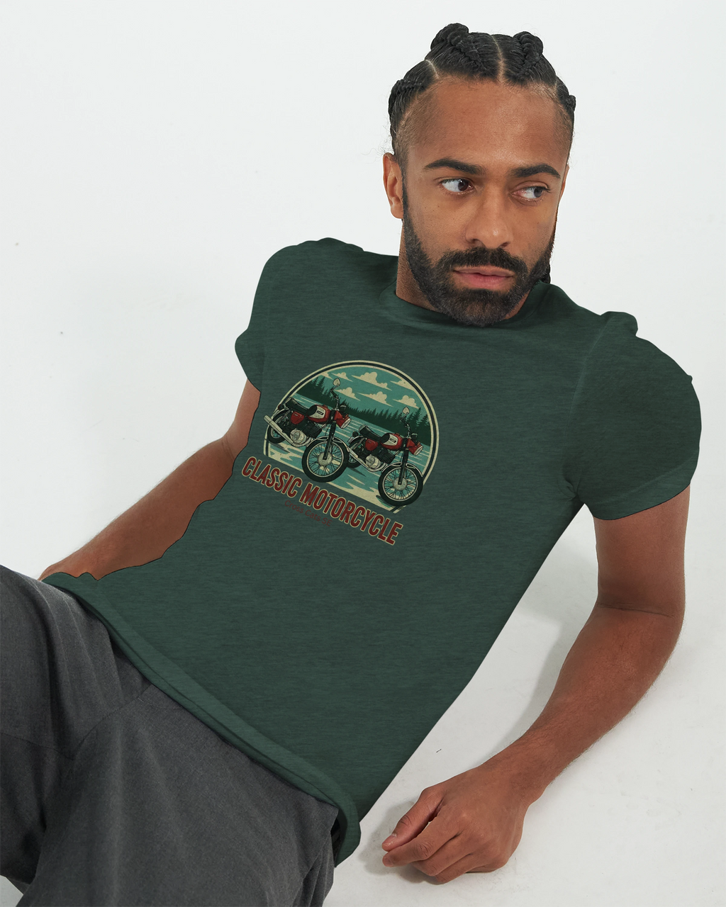MZ Classic Motorcycle | T-Shirt | Premium