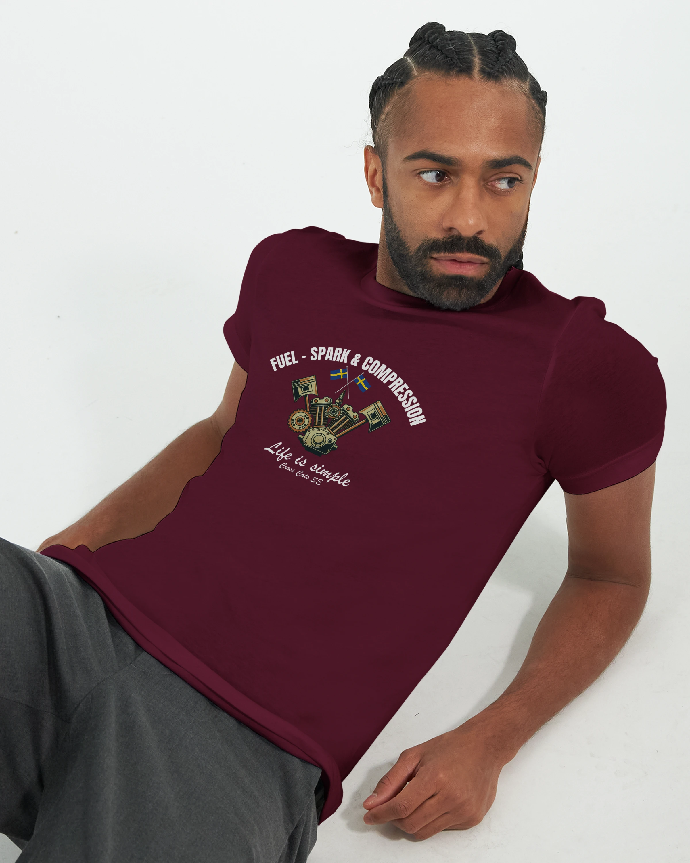 Fuel-, Spark & Compression | T-Shirt | Premium