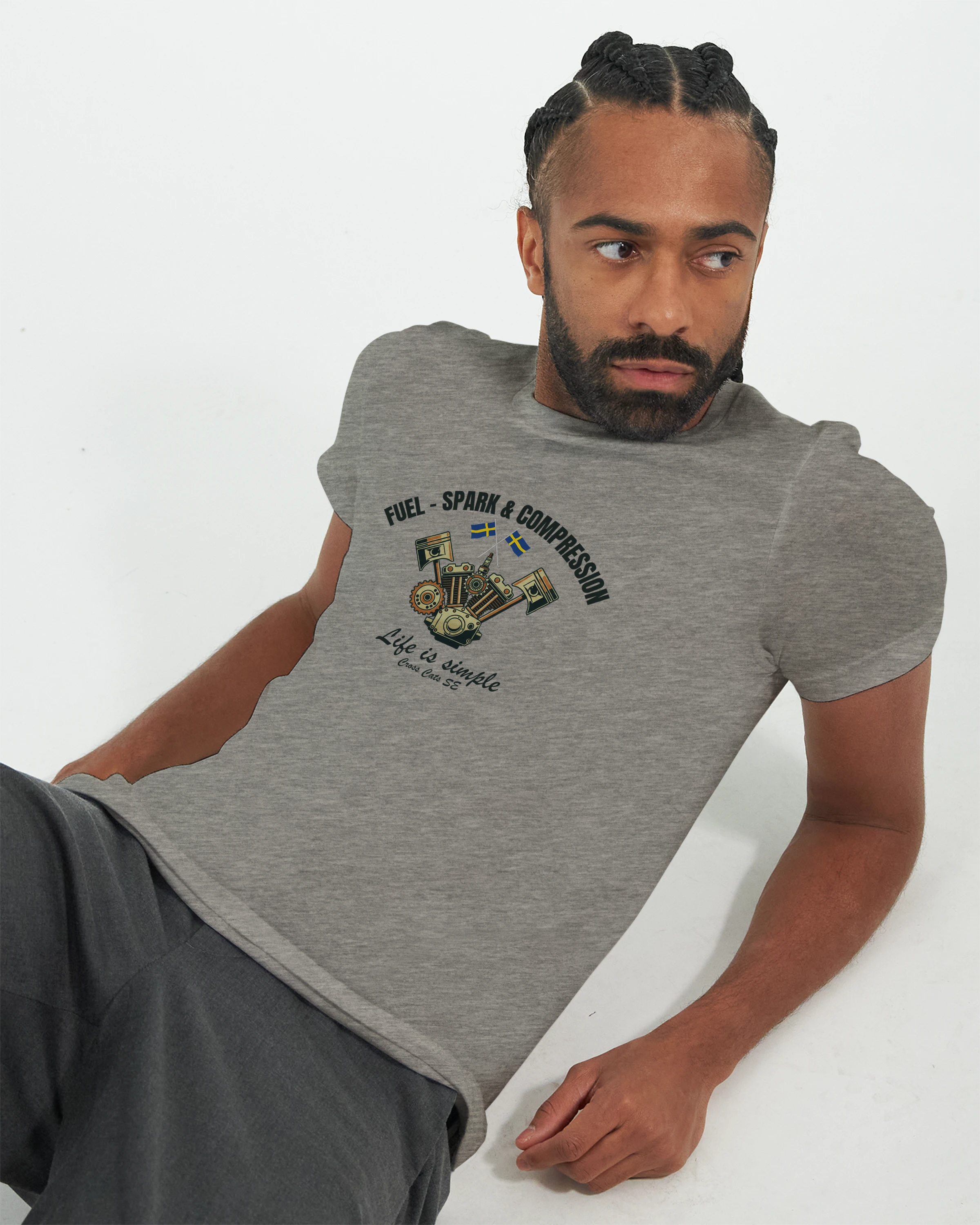 Fuel-, Spark & Compression | T-Shirt | Premium