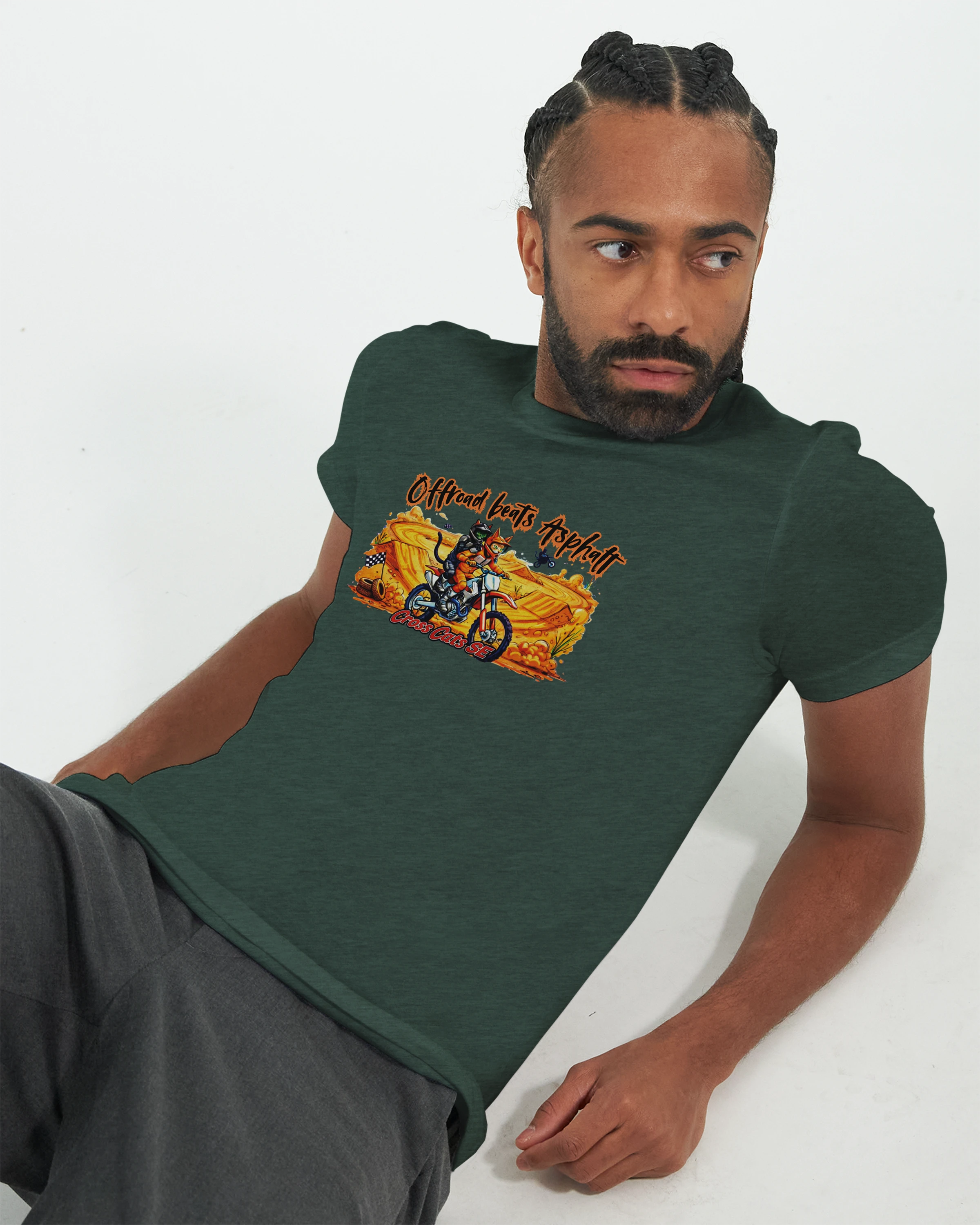 Offroad beats Asphalt | T-Shirt | Premium