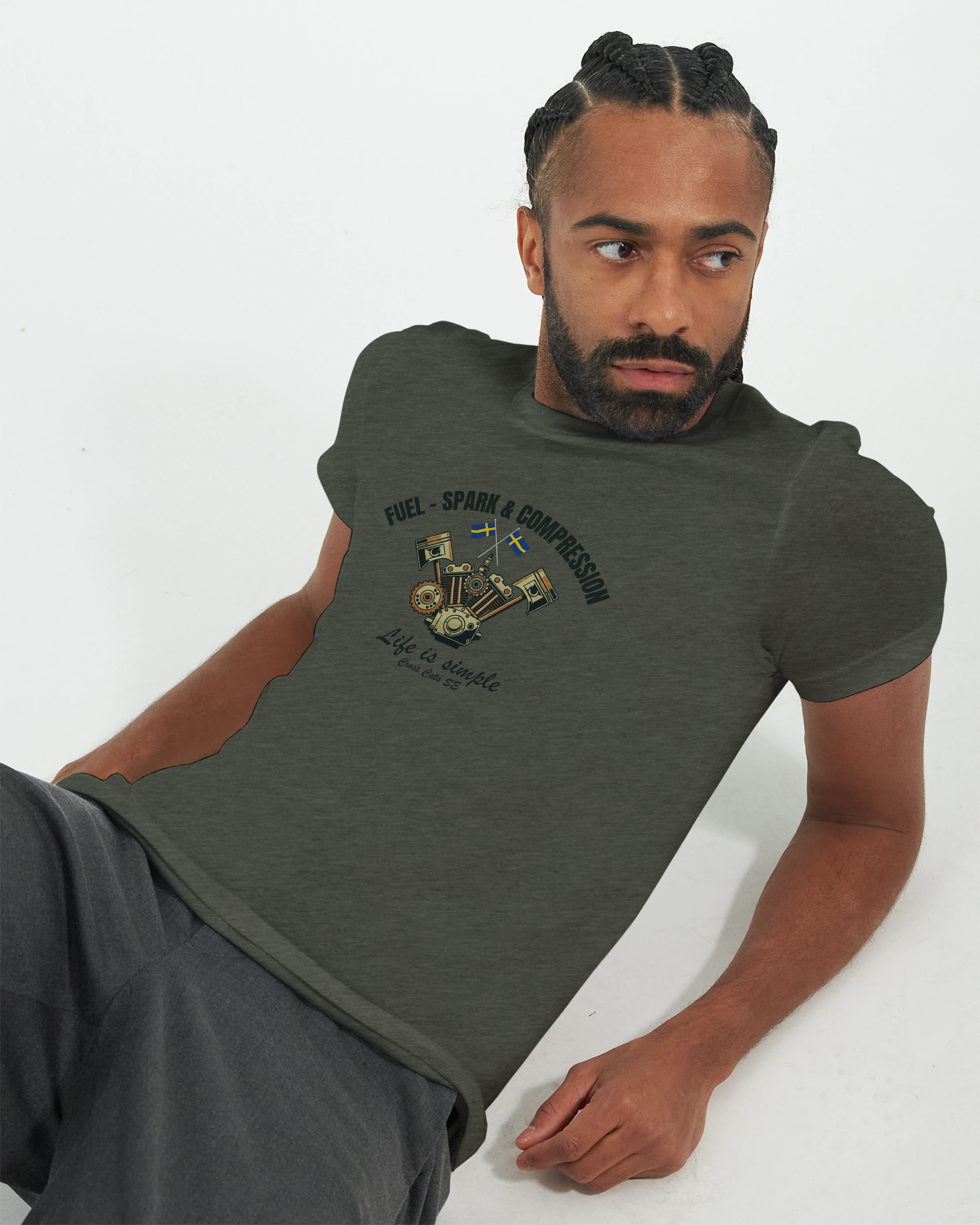 Fuel-, Spark & Compression | T-Shirt | Premium