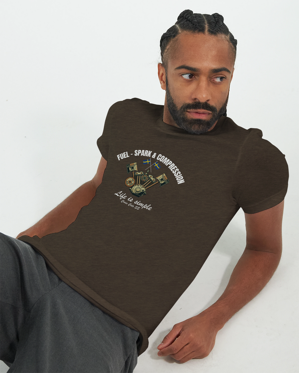 Fuel-, Spark & Compression | T-Shirt | Premium