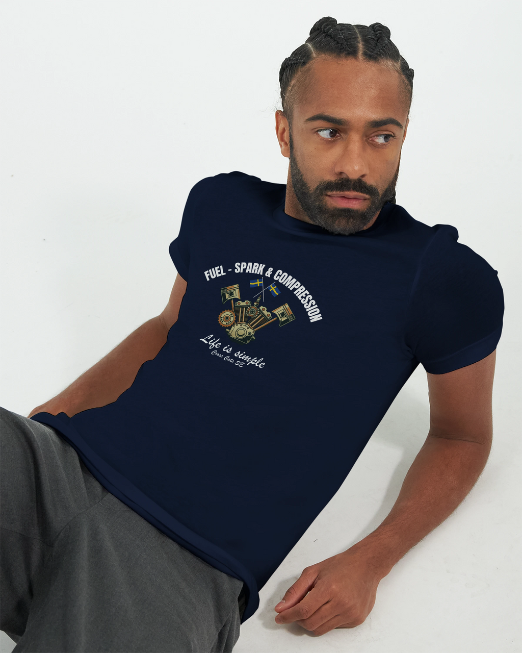 Fuel-, Spark & Compression | T-Shirt | Premium