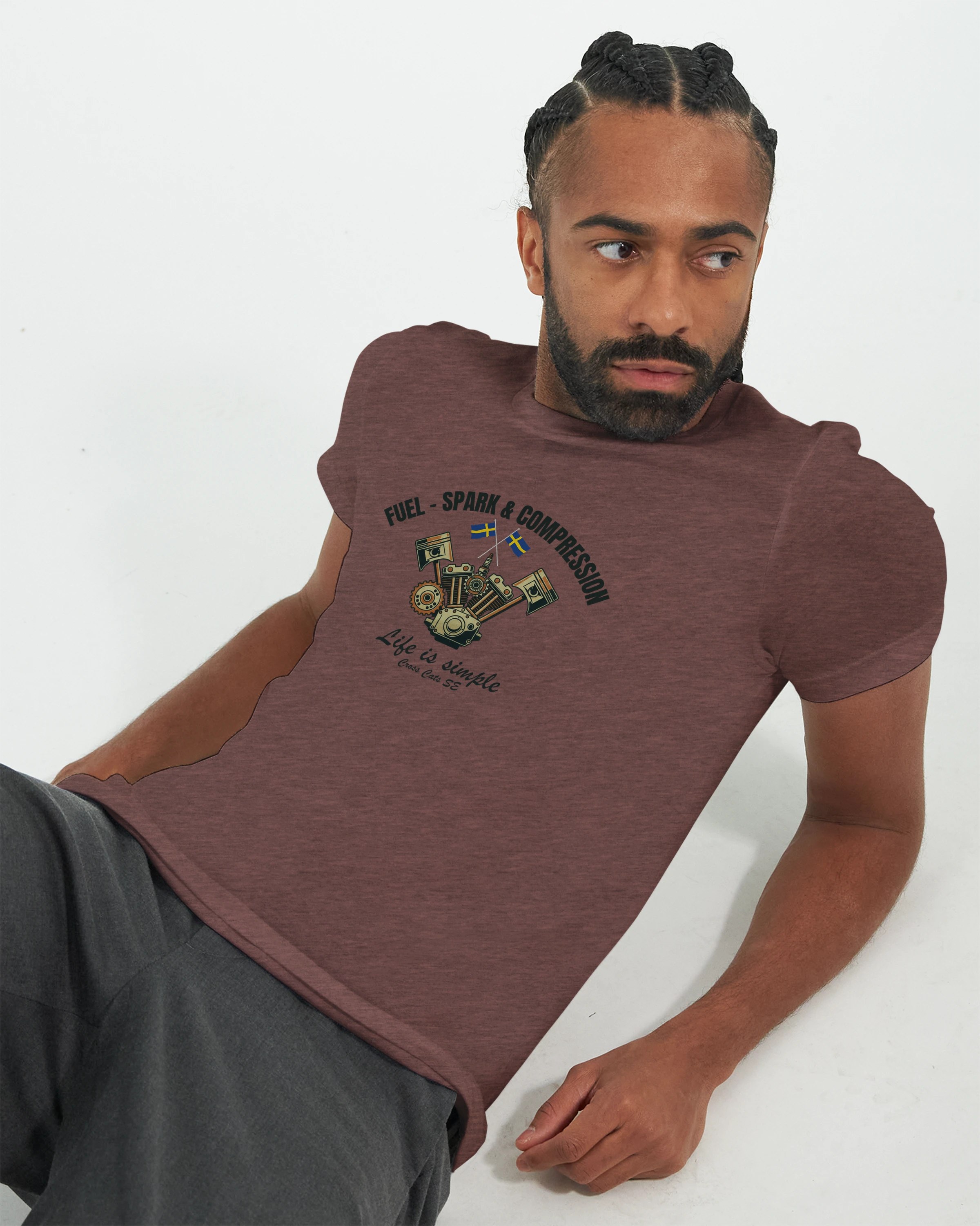 Fuel-, Spark & Compression | T-Shirt | Premium