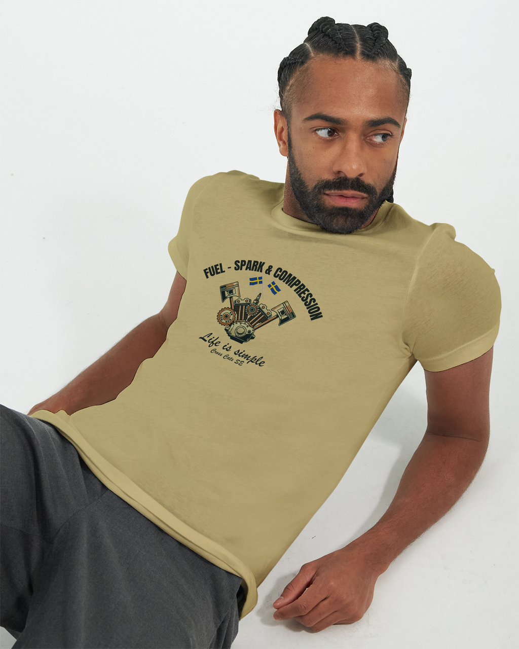 Fuel-, Spark & Compression | T-Shirt | Premium