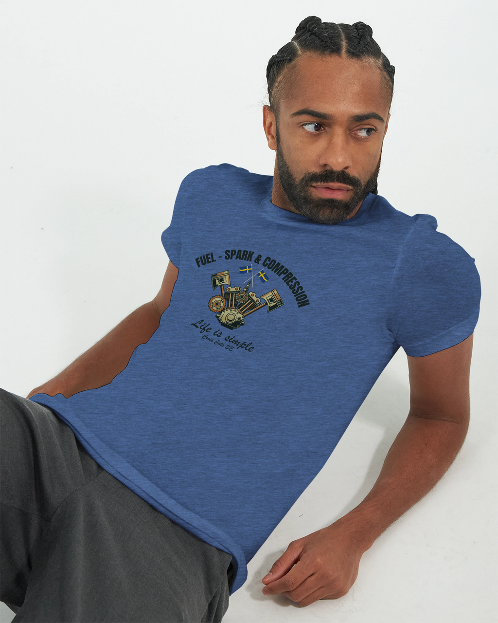 Fuel-, Spark & Compression | T-Shirt | Premium