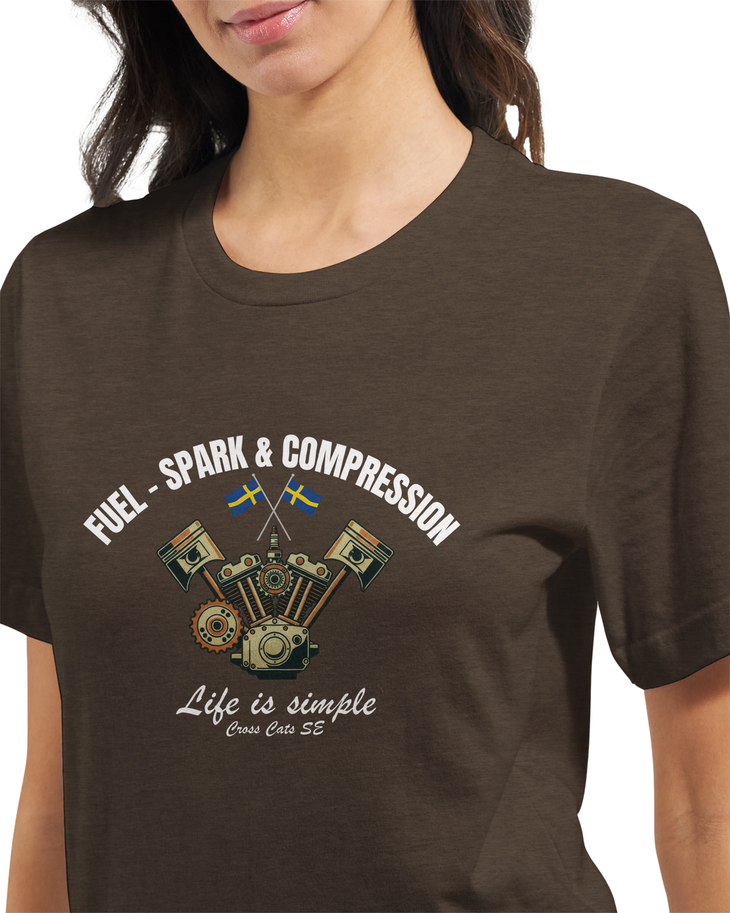 Fuel-, Spark & Compression | T-Shirt | Premium