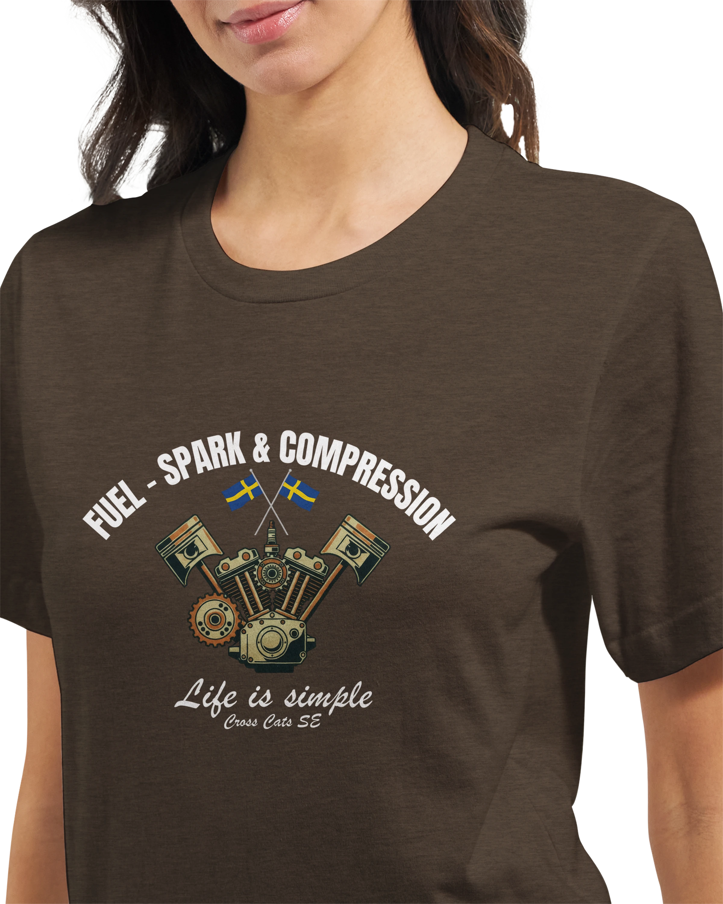 Fuel-, Spark & Compression | T-Shirt | Premium