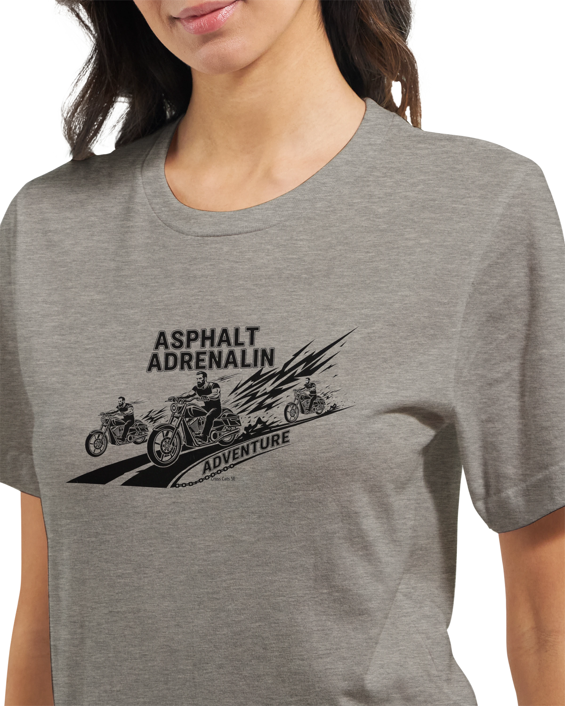 Asphalt Adrenalin Adventure | T-Shirt | Premium